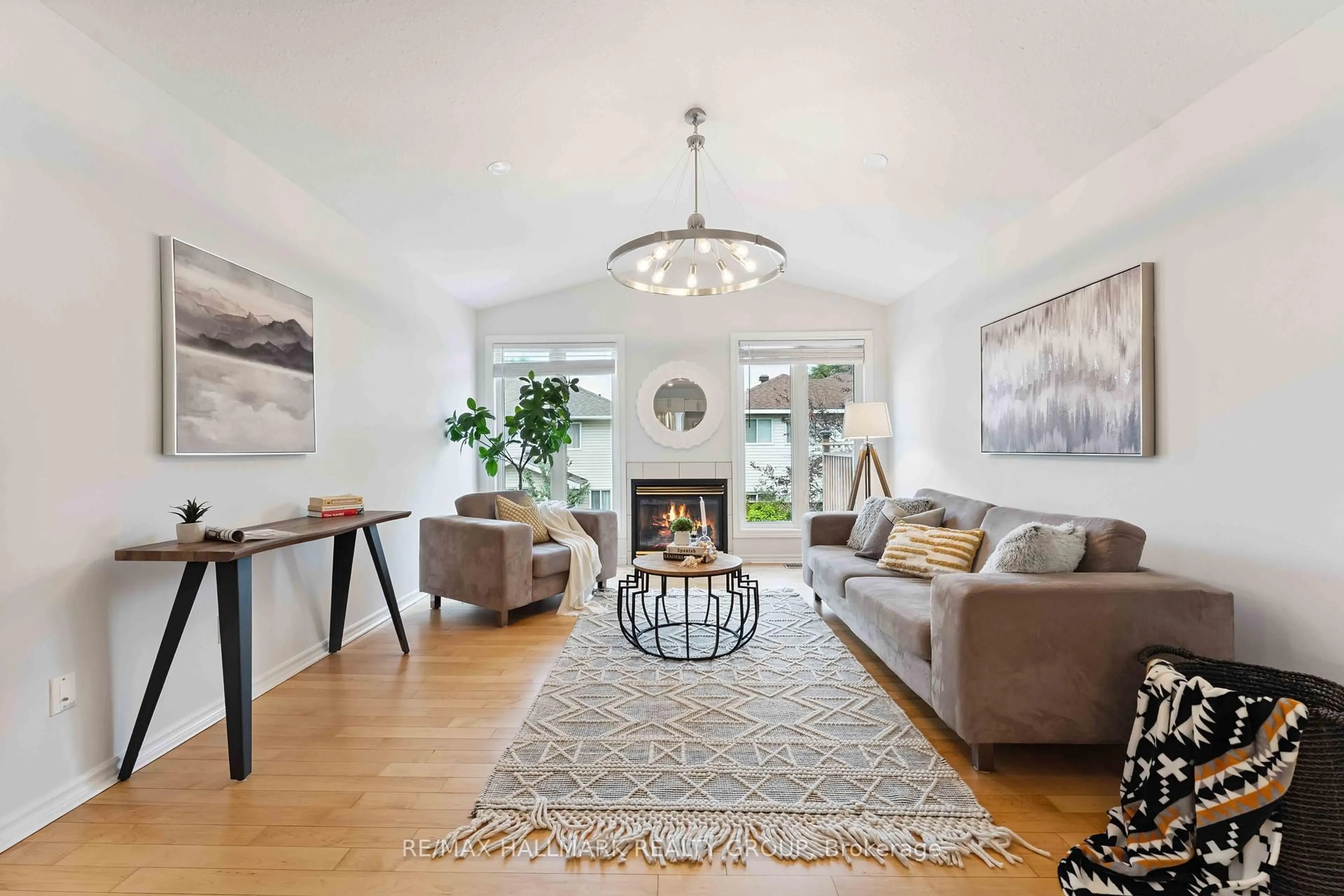 Living room with furniture, unknown for 27 Wallsend Ave, Ottawa Ontario K2K 3K7