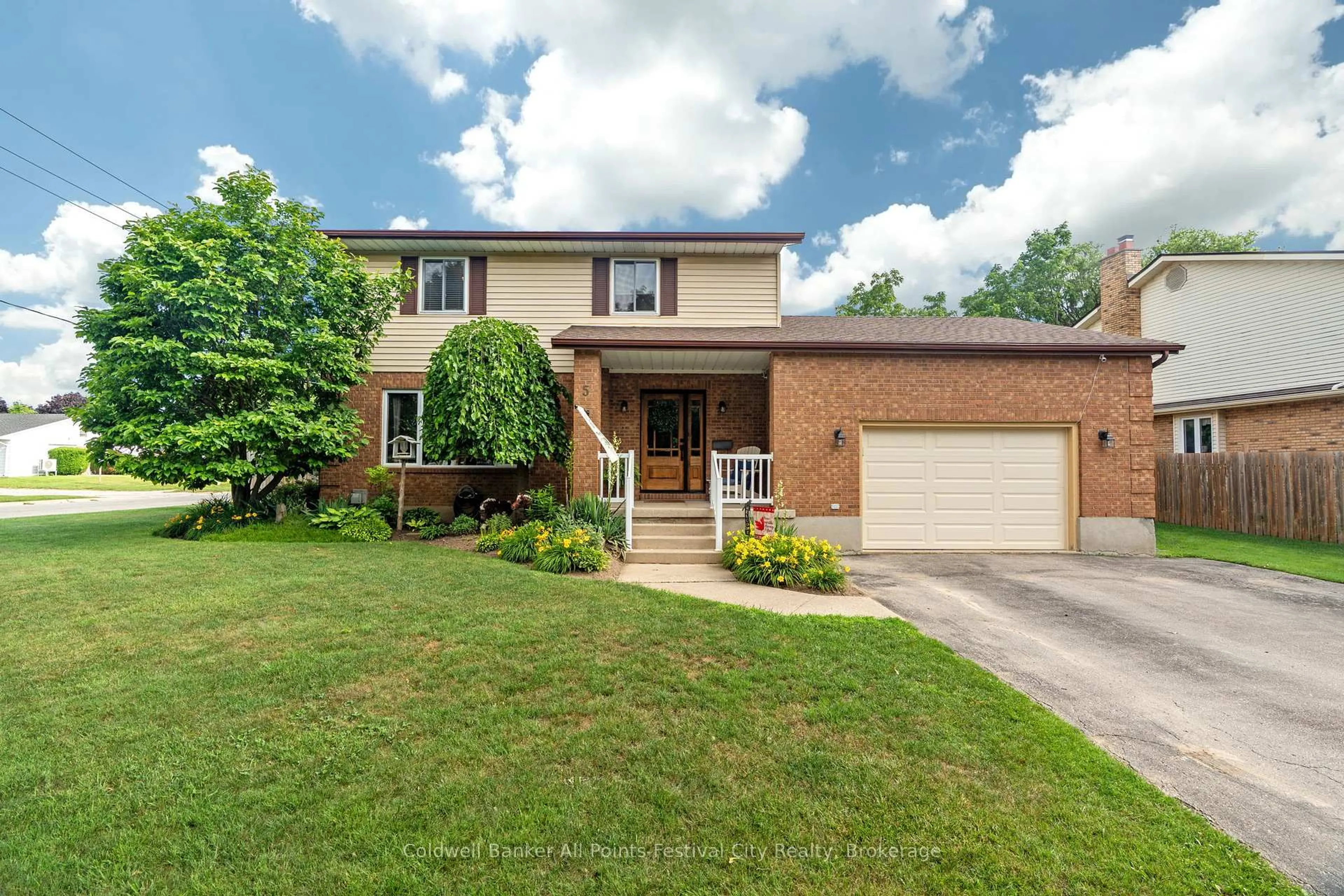 Home with brick exterior material, street for 5 Krohmer Dr, Goderich Ontario N7A 4G8