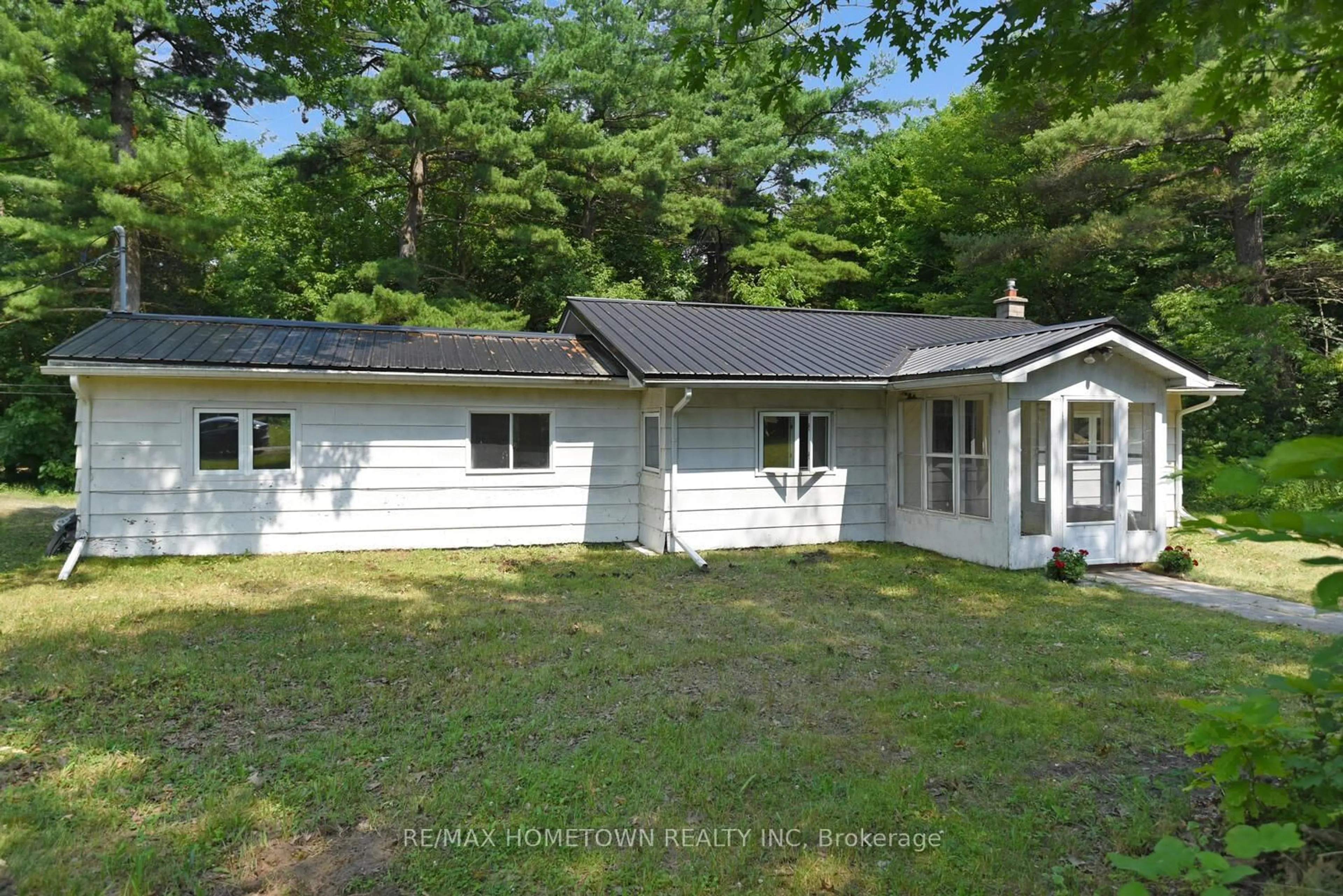 A pic from outside/outdoor area/front of a property/back of a property/a pic from drone, unknown for 573 County Park Rd, Athens Ontario K0E 1B0