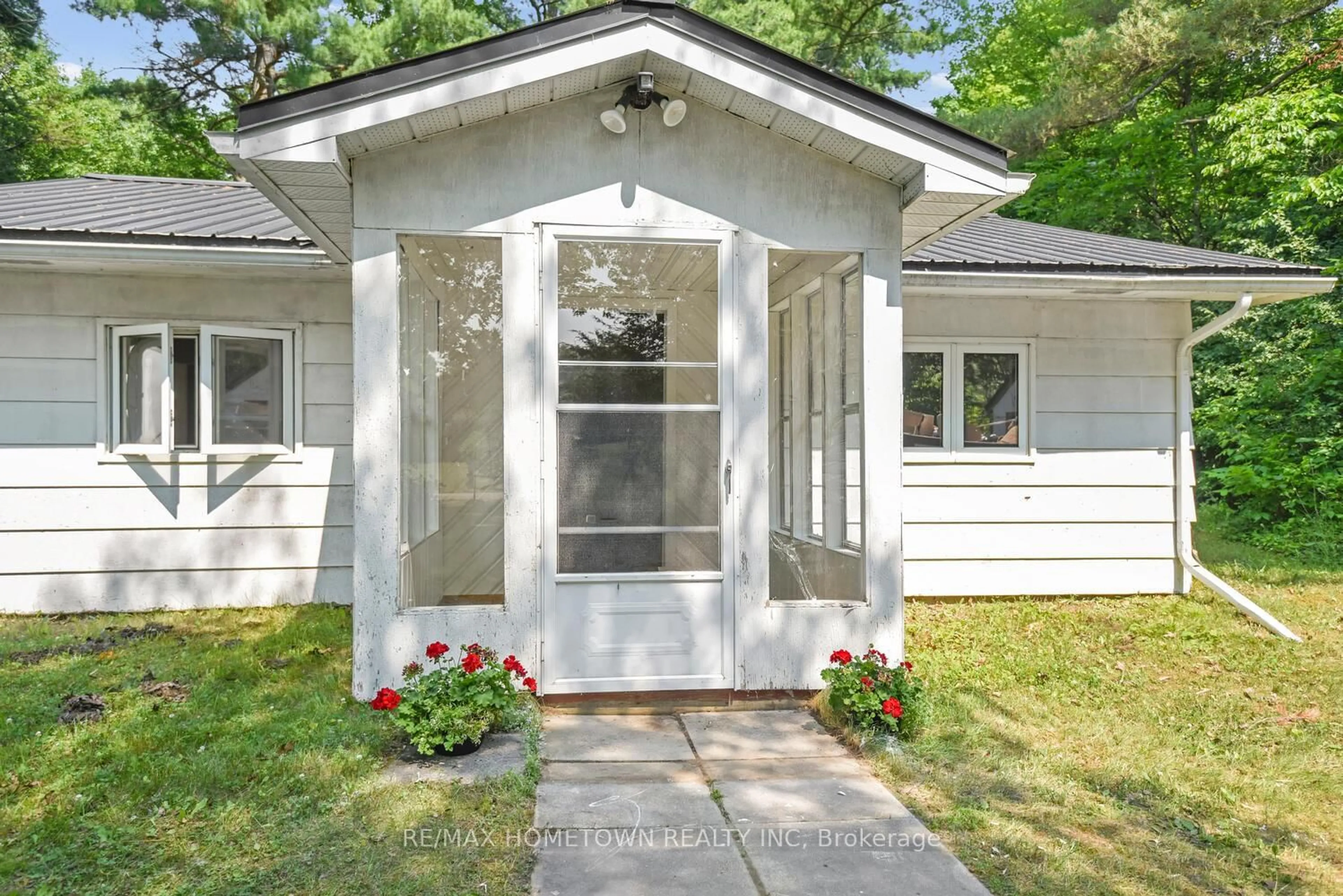 Home with vinyl exterior material, street for 573 County Park Rd, Athens Ontario K0E 1B0