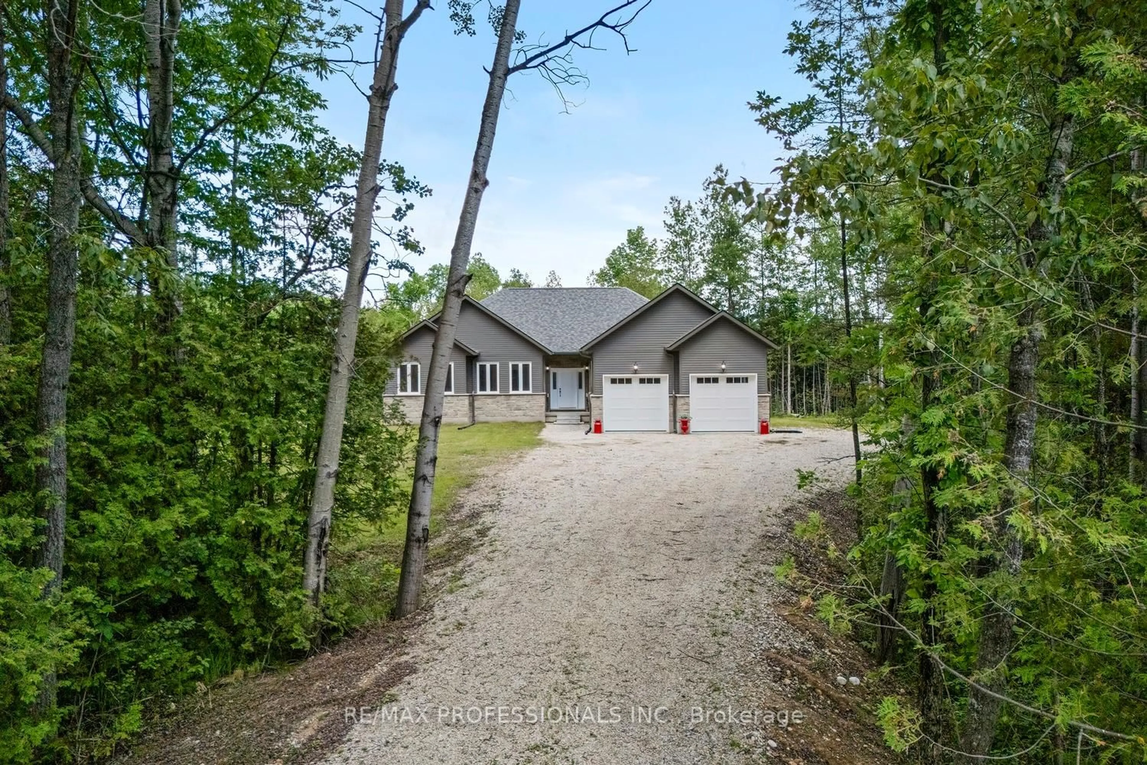 A pic from outside/outdoor area/front of a property/back of a property/a pic from drone, unknown for 734565 West Back Line, Grey Highlands Ontario N0C 1H0