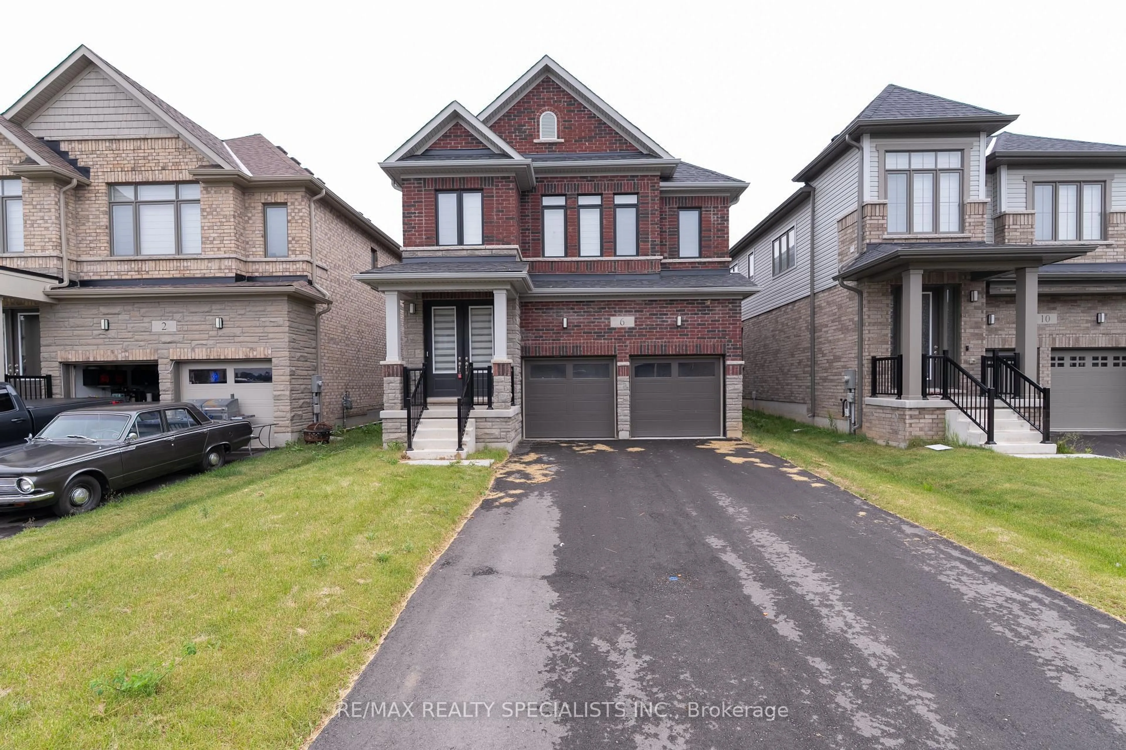 Home with brick exterior material, street for 6 Rustic Oak Tr, North Dumfries Ontario N0B 1E0