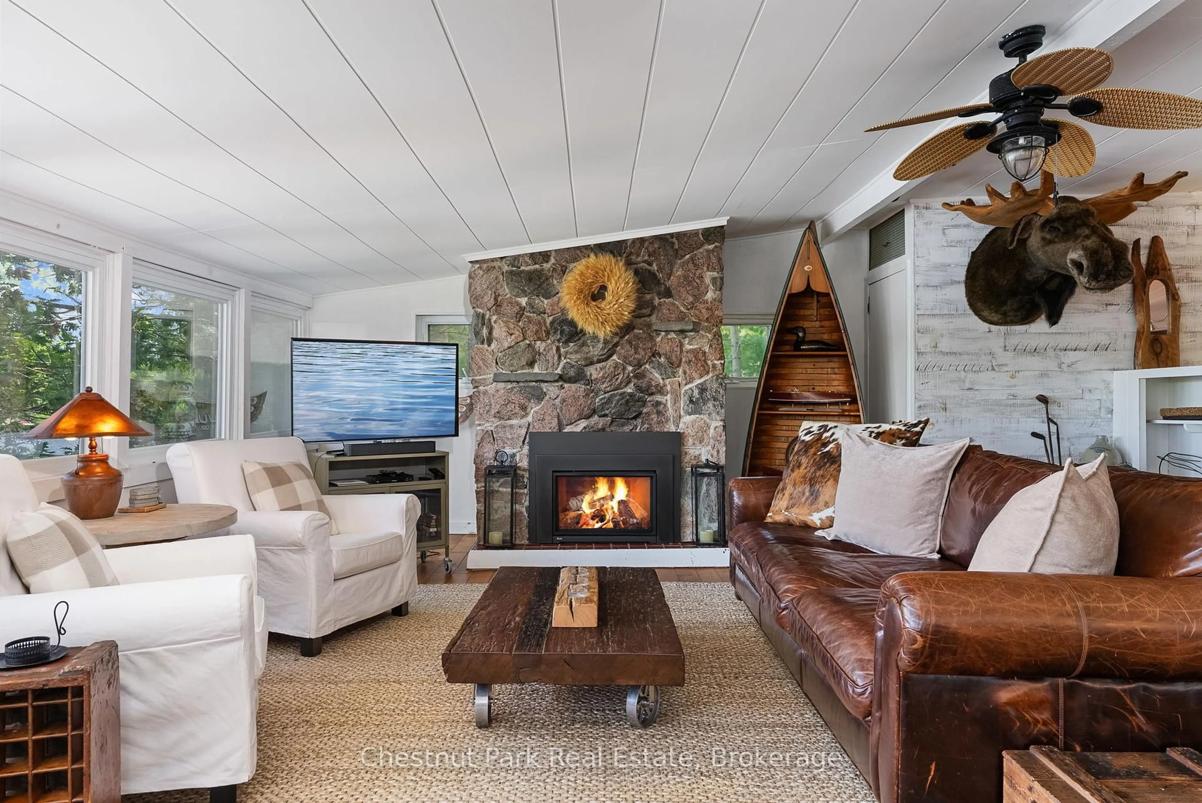 Living room with furniture, unknown for 2838 Muskoka Road 118W ##2, Muskoka Lakes Ontario P0B 1J0