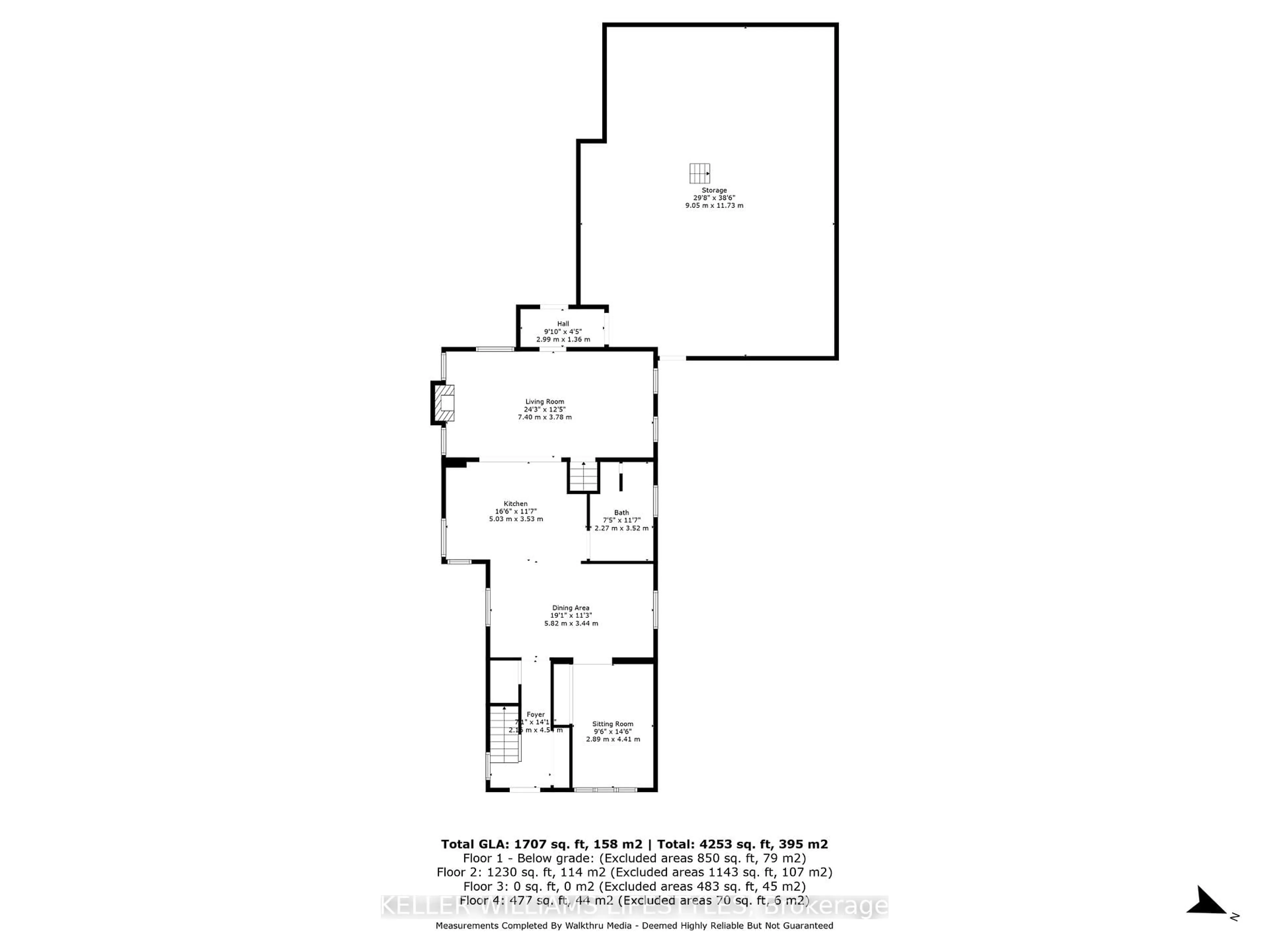 Floor plan for 151 Wildwood Ave, London South Ontario N6J 1B1