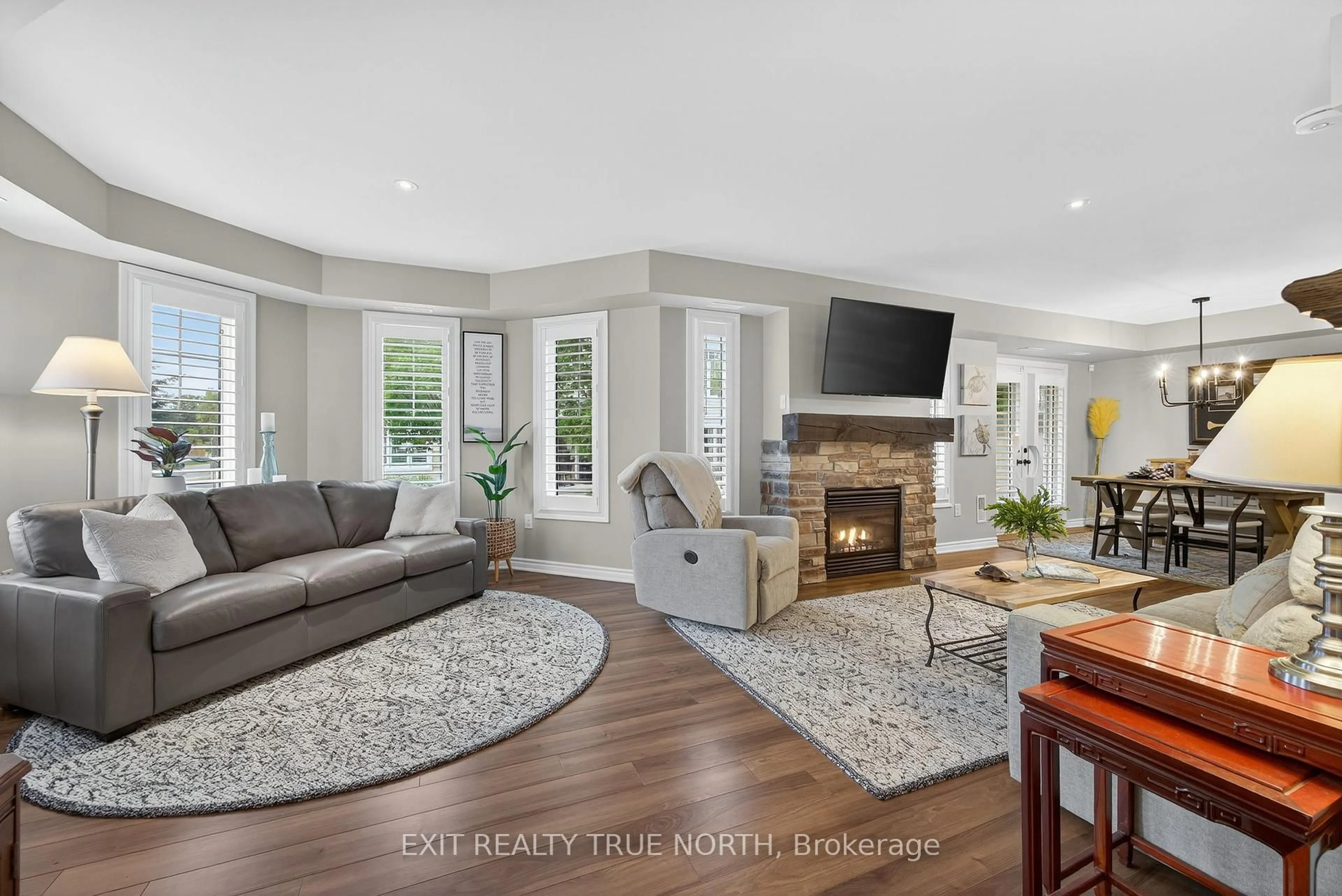 Living room with furniture, unknown for 2 Carnoustie Lane #15, Georgian Bay Ontario L0K 1S0