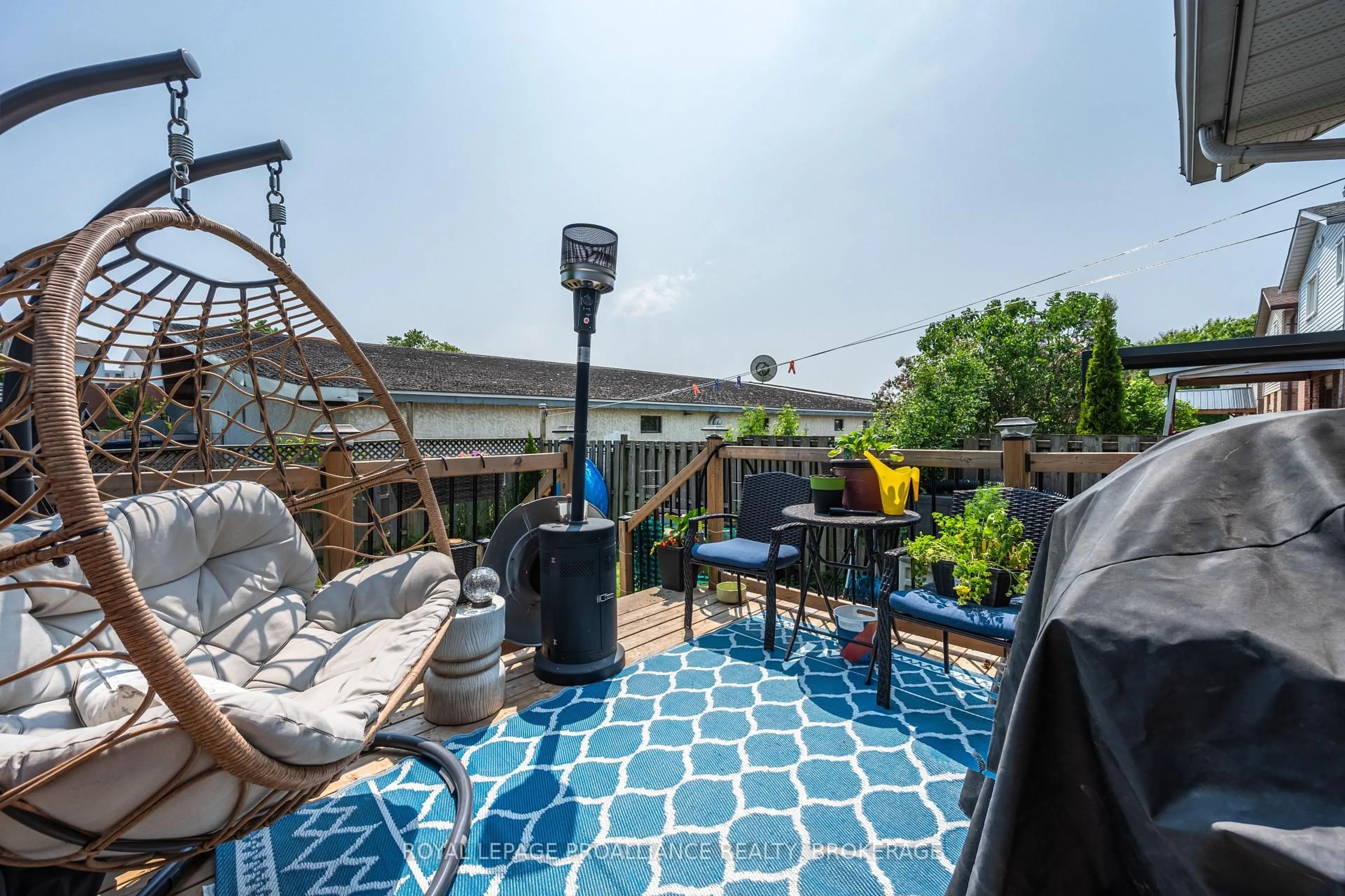 Patio, water/lake/river/ocean view for 587 Davis Dr, Kingston Ontario K7M 7Y4