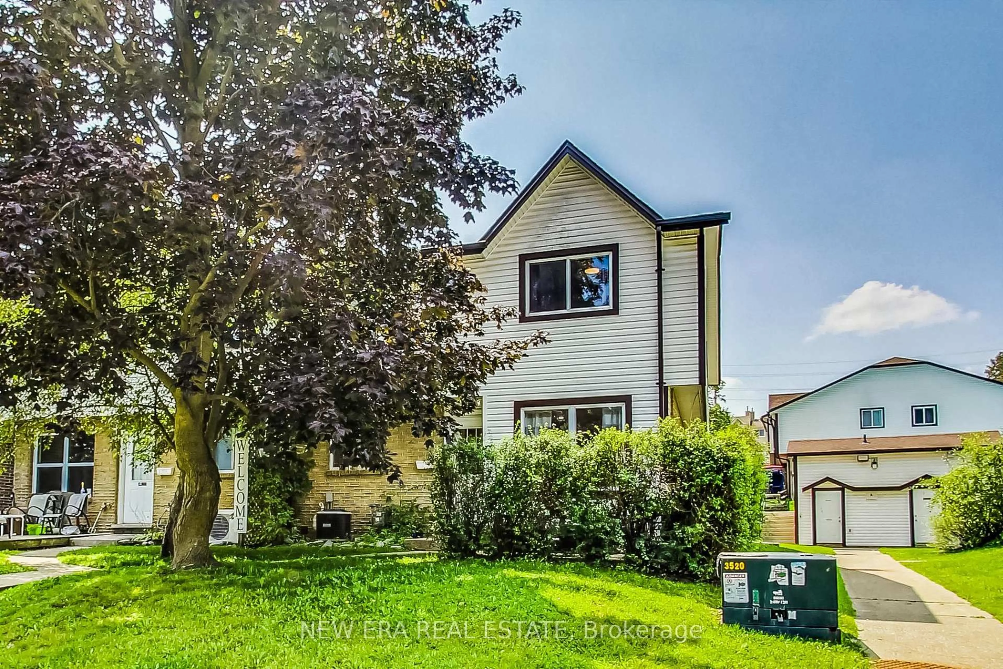 Home with vinyl exterior material, street for 375 Pioneer Dr #1, Kitchener Ontario N2P 1L8