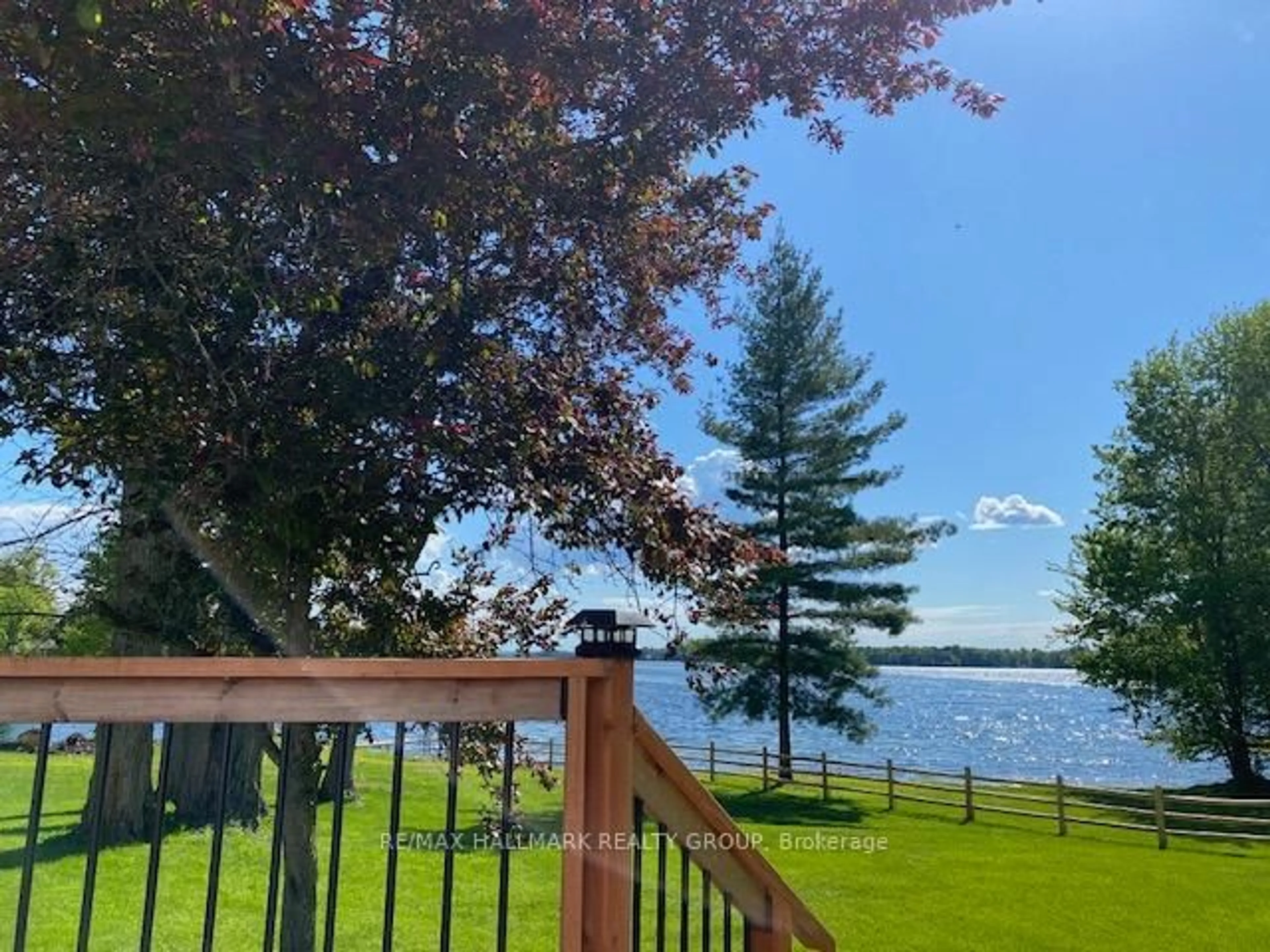 Patio, water/lake/river/ocean view for 80 R13 Rd, Rideau Lakes Ontario K0G 1L0