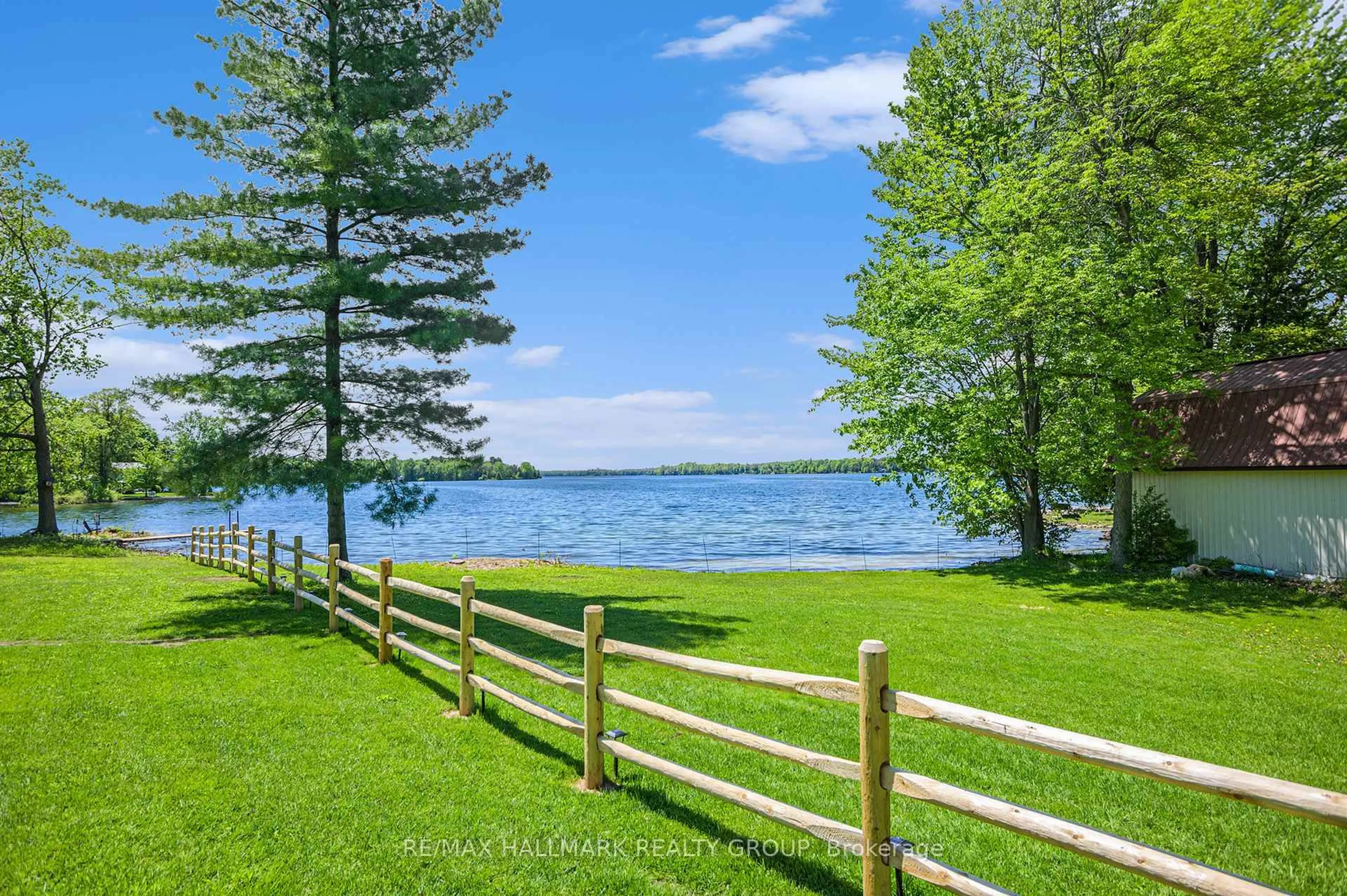 Patio, water/lake/river/ocean view for 80 R13 Rd, Rideau Lakes Ontario K0G 1L0