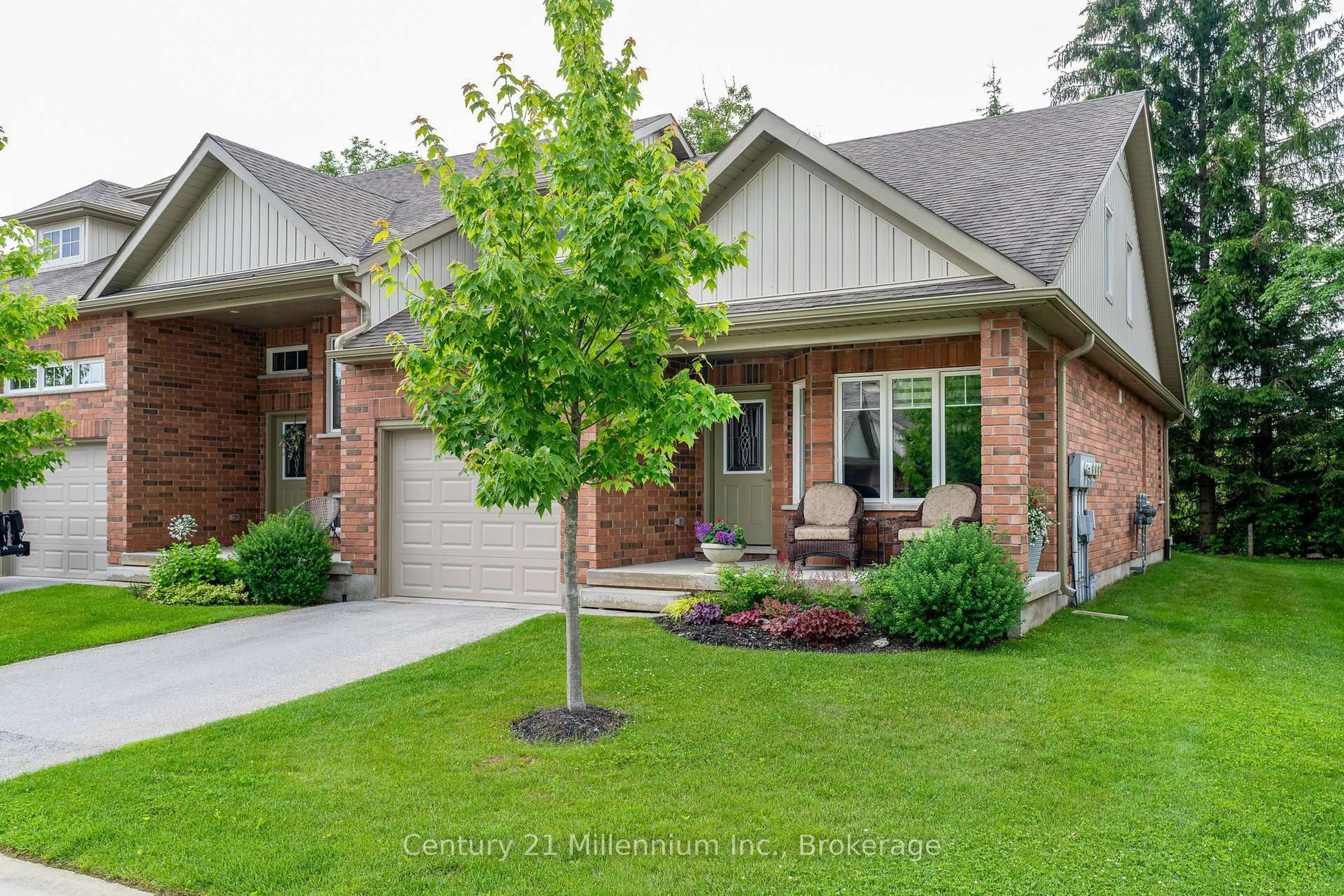 Home with brick exterior material, street for 35 Russett Dr, Meaford Ontario N4L 0A5