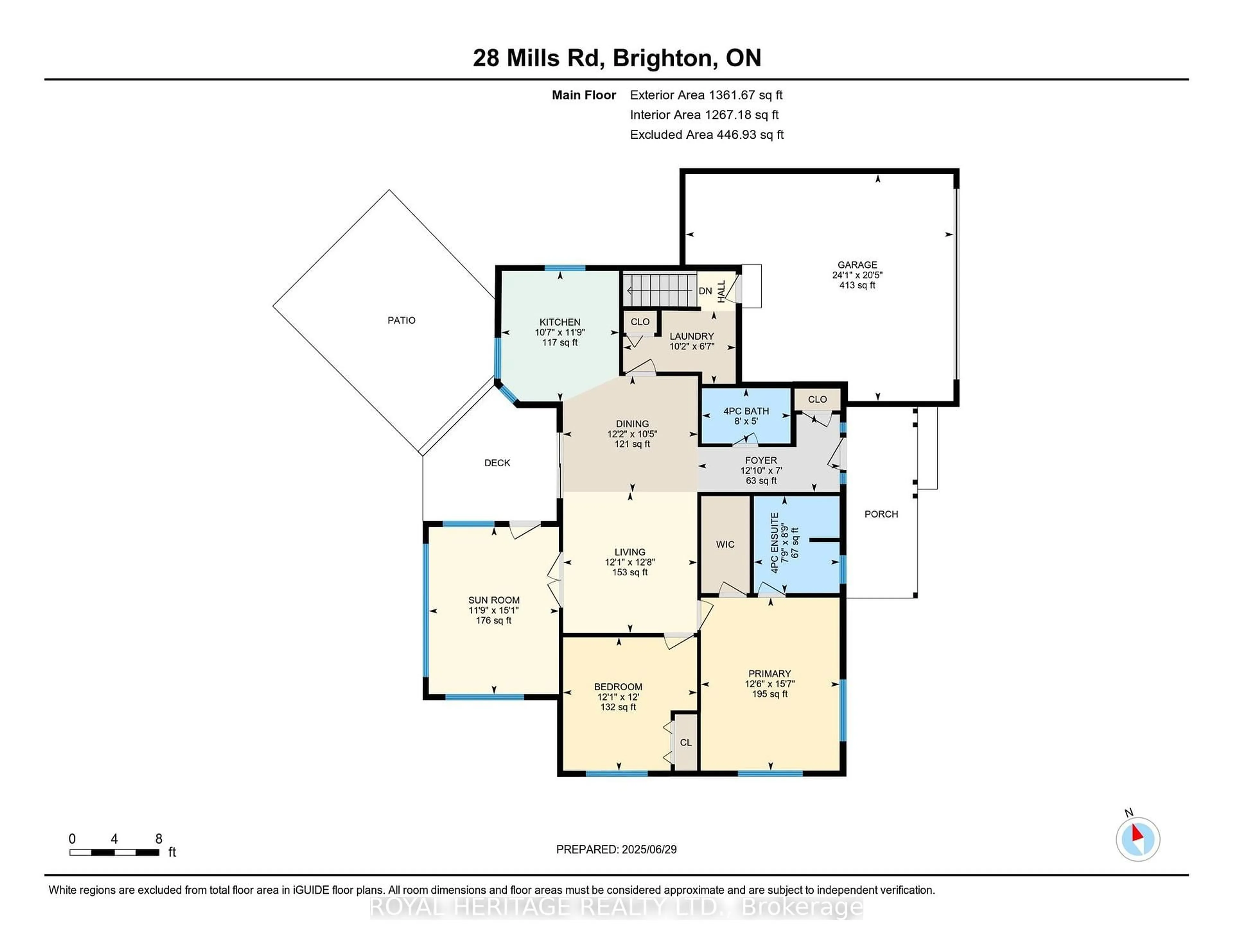 Floor plan for 28 Mills Rd, Brighton Ontario K0K 1H0