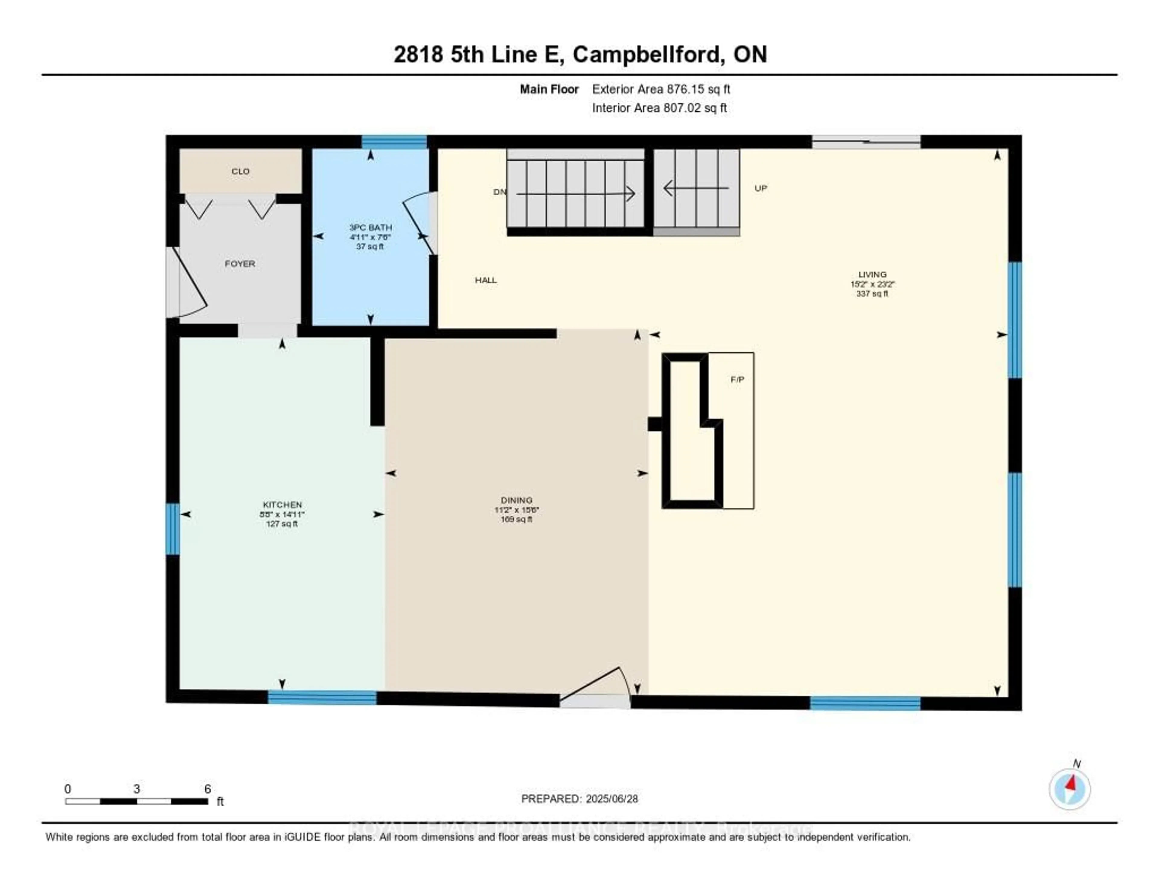Floor plan for 2818 5th Line, Trent Hills Ontario K0L 1L0