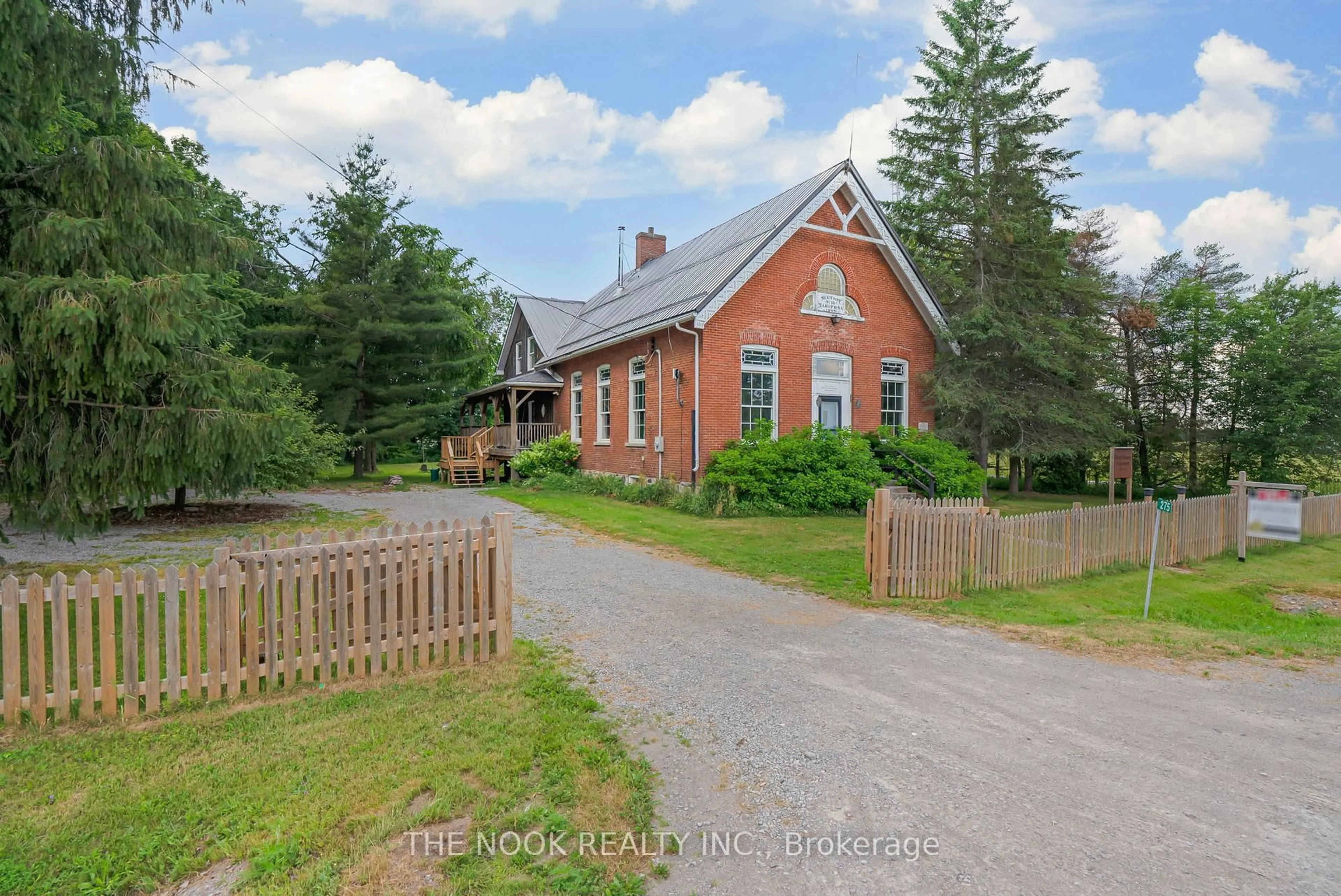 A pic from outside/outdoor area/front of a property/back of a property/a pic from drone, street for 275 VALENTIA Rd, Kawartha Lakes Ontario K0M 2C0