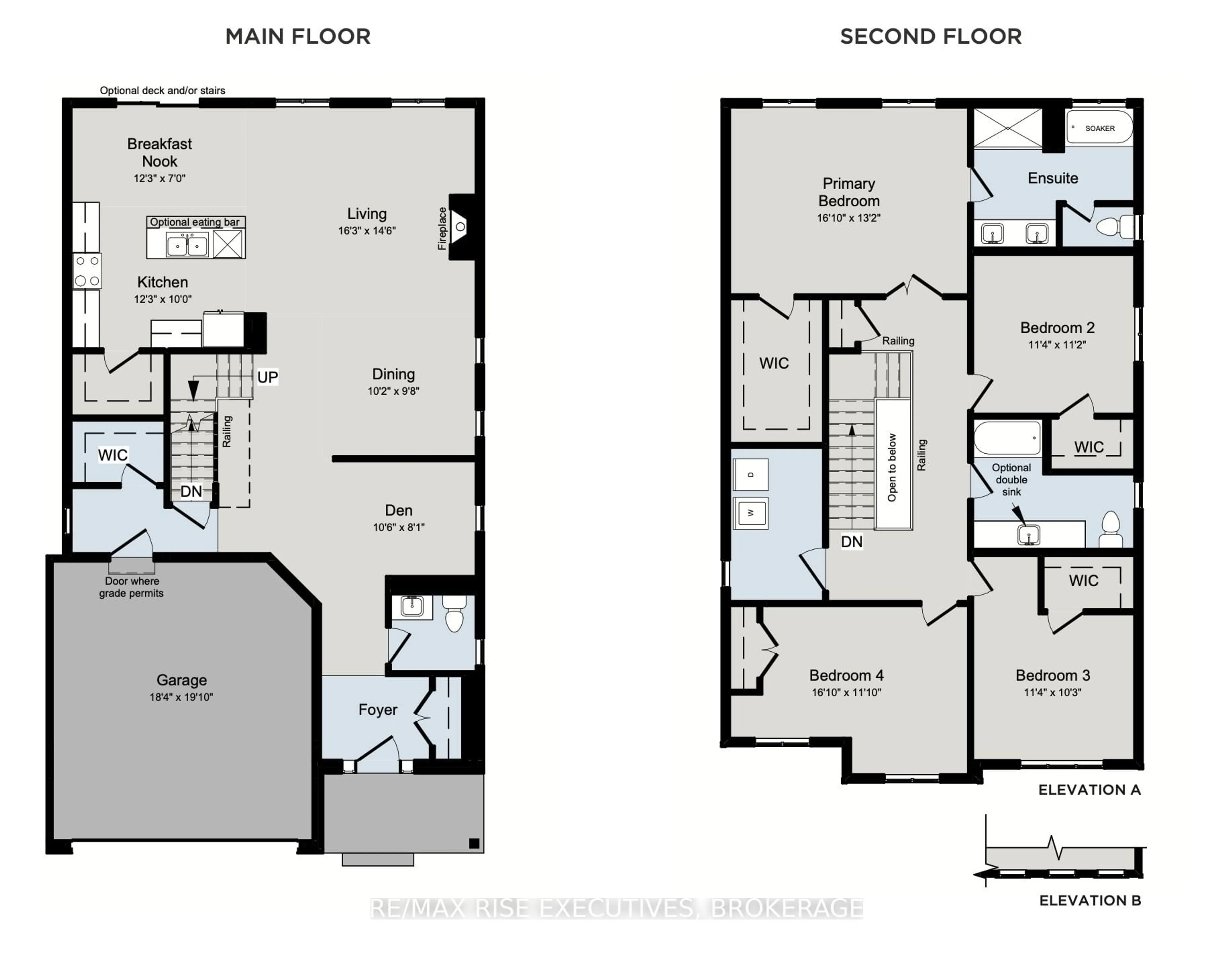 Floor plan for 430 Dockside Dr, Kingston Ontario K7K 0L6