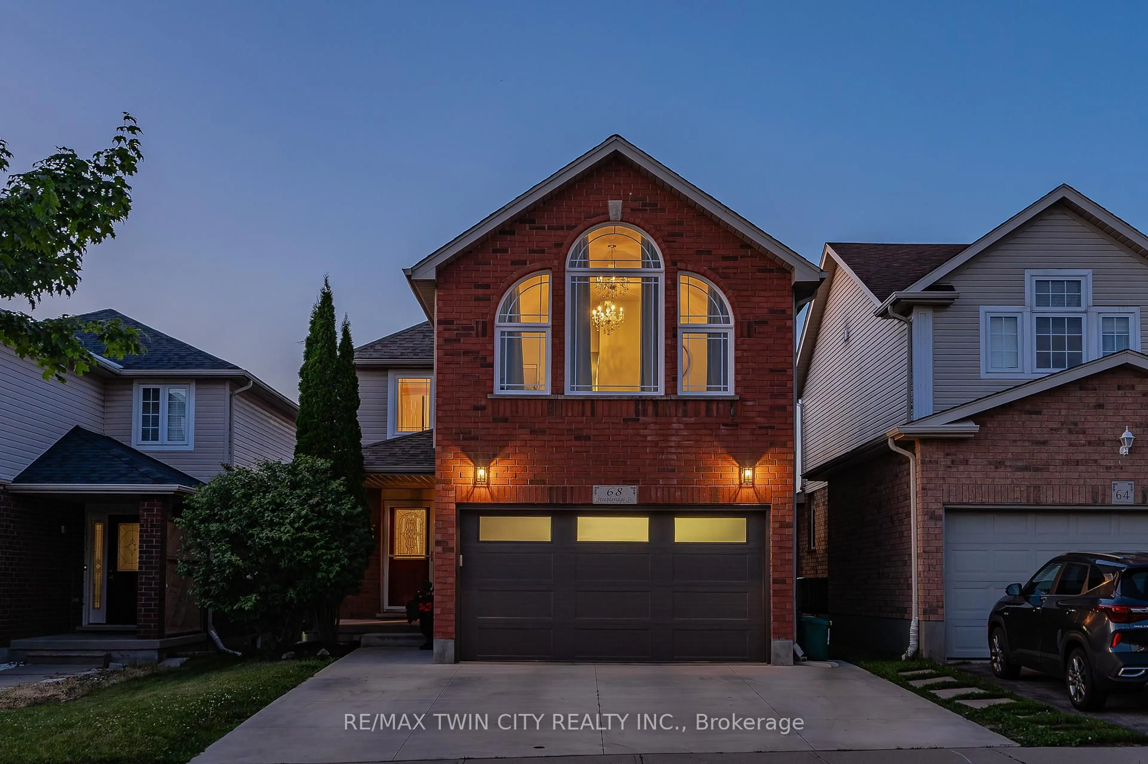 Home with brick exterior material, street for 68 Steepleridge St, Kitchener Ontario N2P 2W3