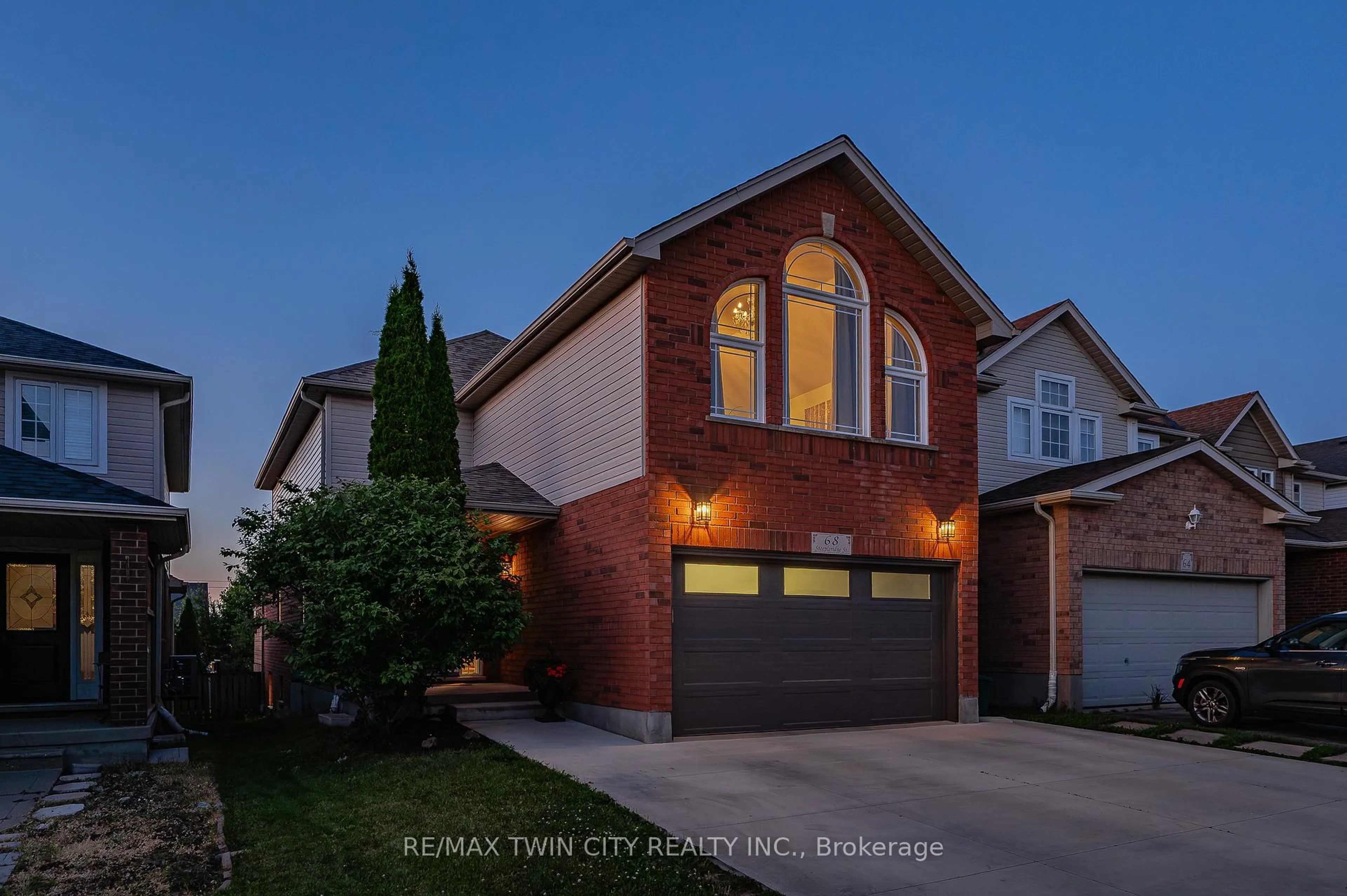 Home with brick exterior material, street for 68 Steepleridge St, Kitchener Ontario N2P 2W3