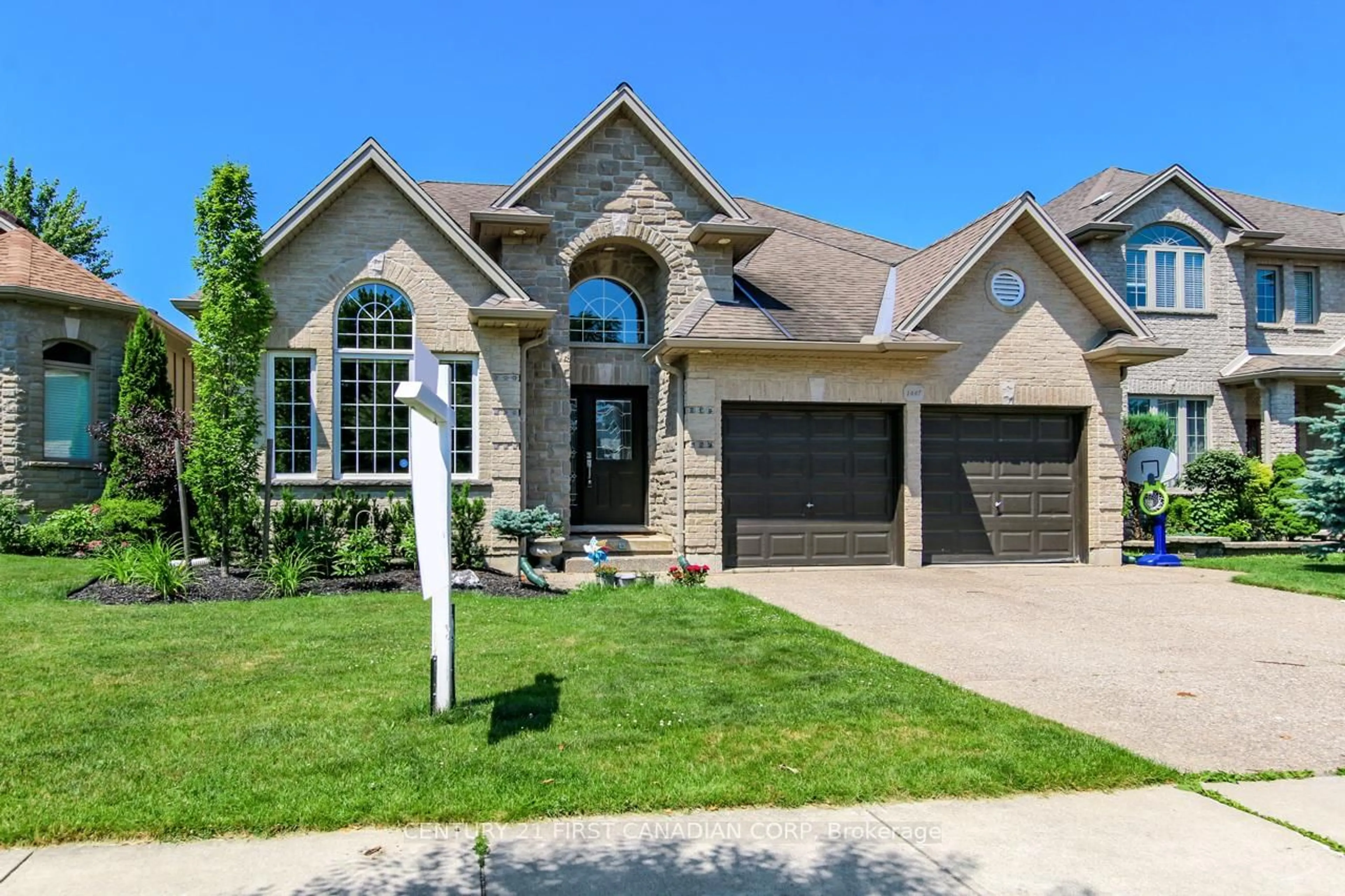 Home with brick exterior material, street for 1447 Kains Terr, London South Ontario N6K 4Z6