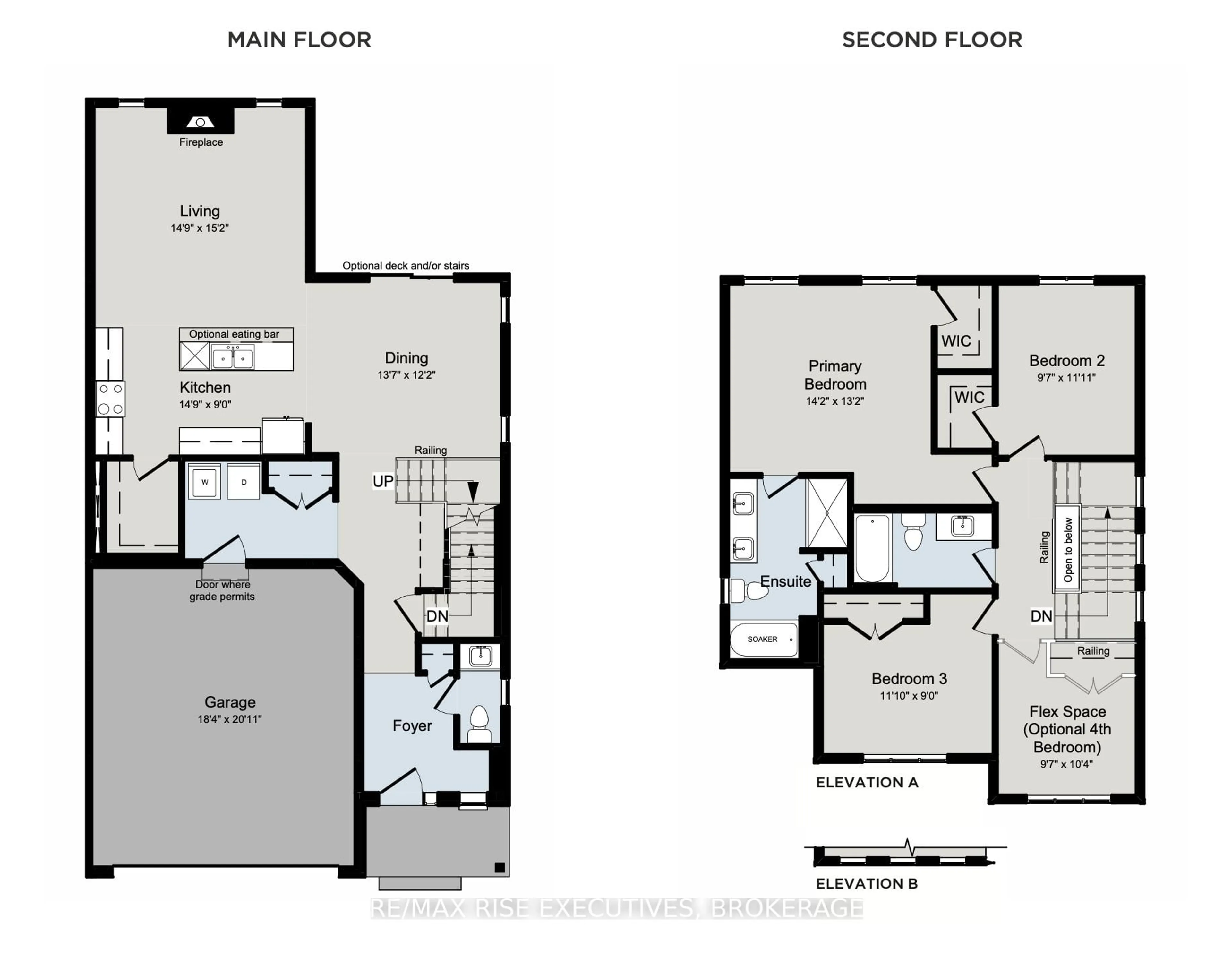 Floor plan for 424 Dockside Dr, Kingston Ontario K7K 0L6