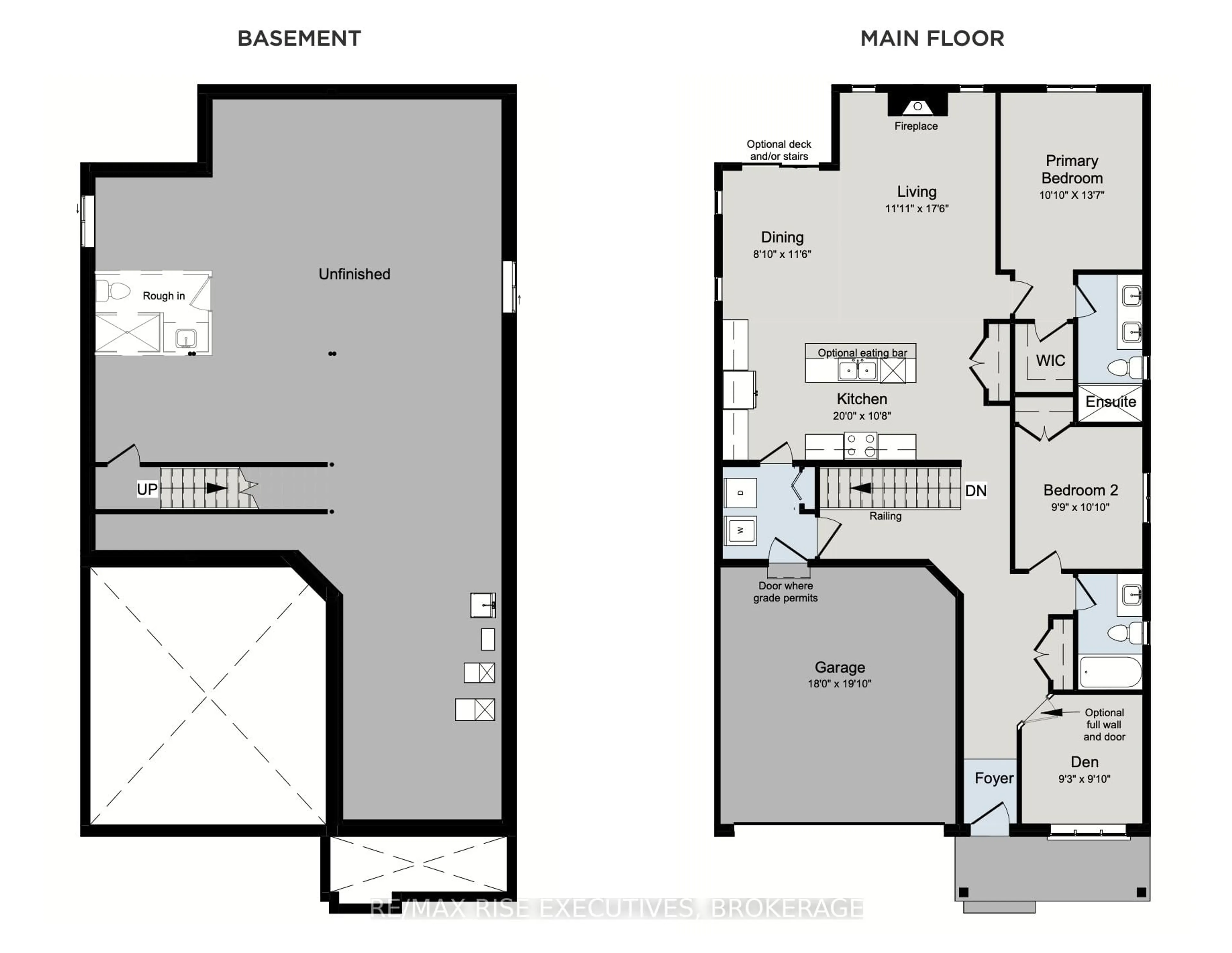 Floor plan for 420 Dockside Dr, Kingston Ontario K7K 0L6