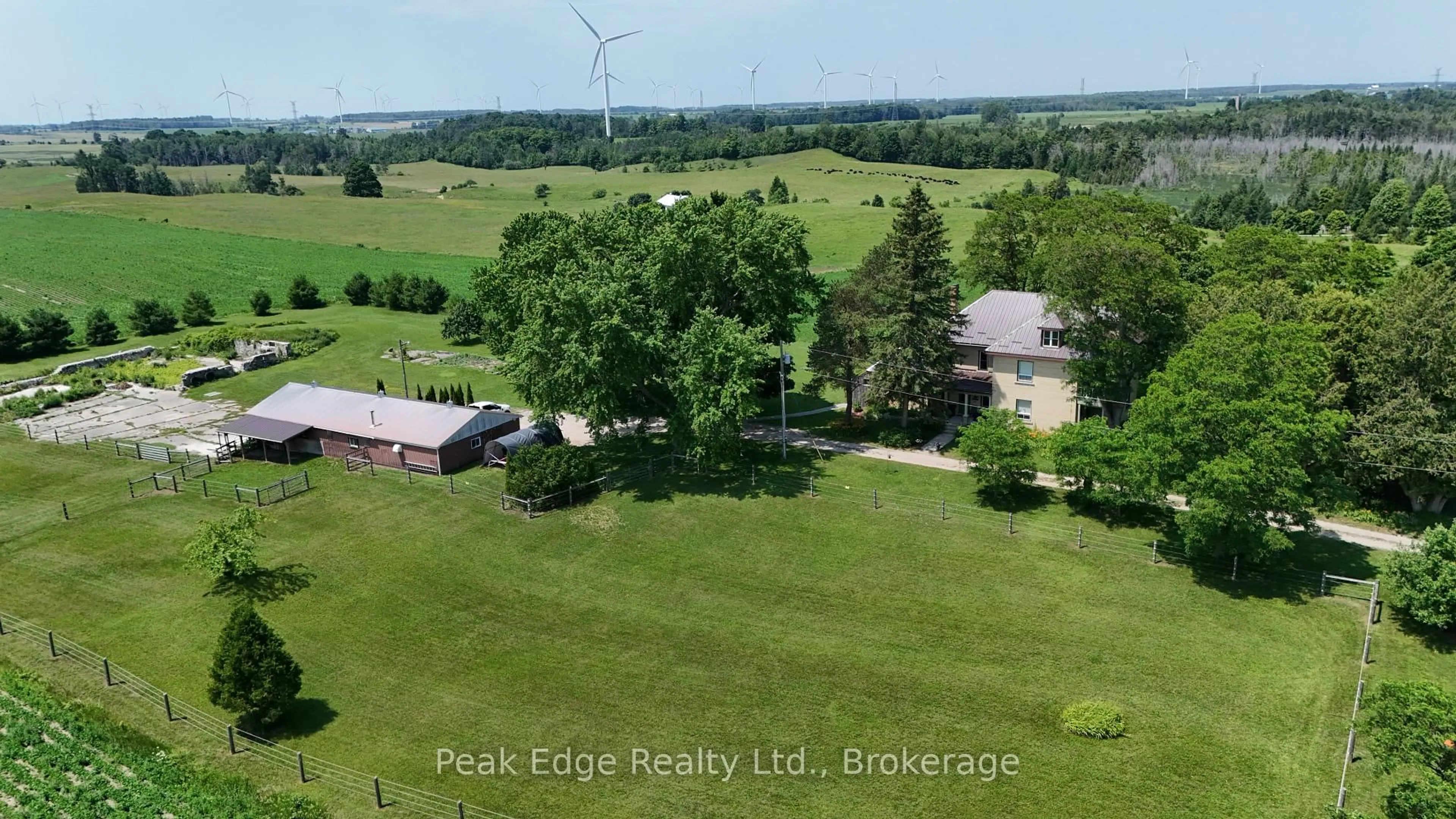 A pic from outside/outdoor area/front of a property/back of a property/a pic from drone, unknown for 59 2 Concession, Kincardine Ontario N0G 2T0