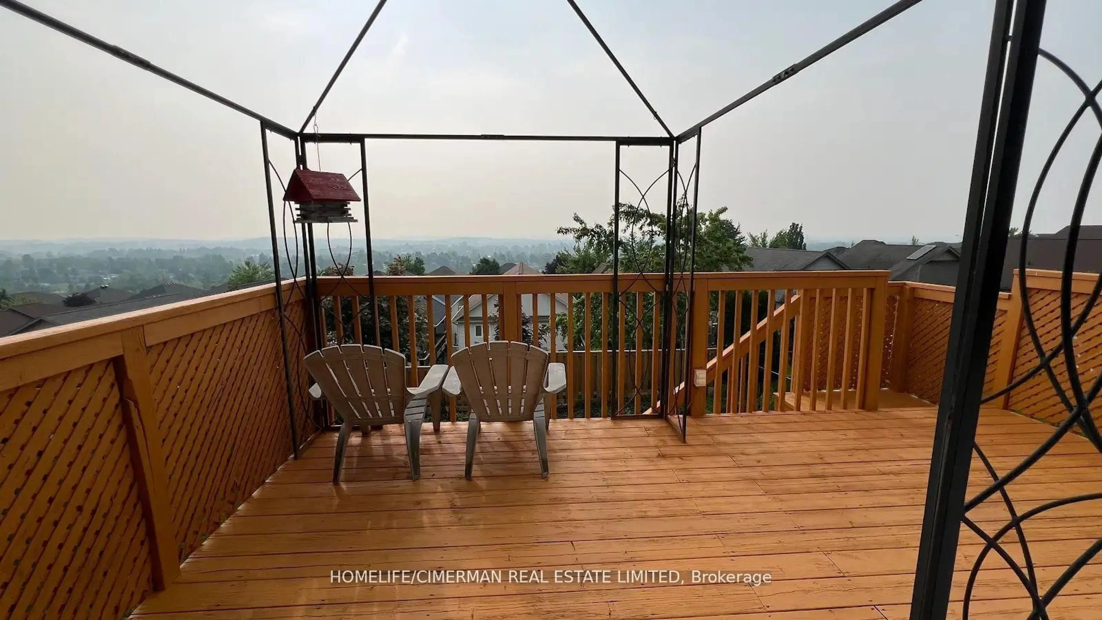 Balcony in the apartment, mountain view for 1055 Baker St, Peterborough North Ontario K9H 7P8