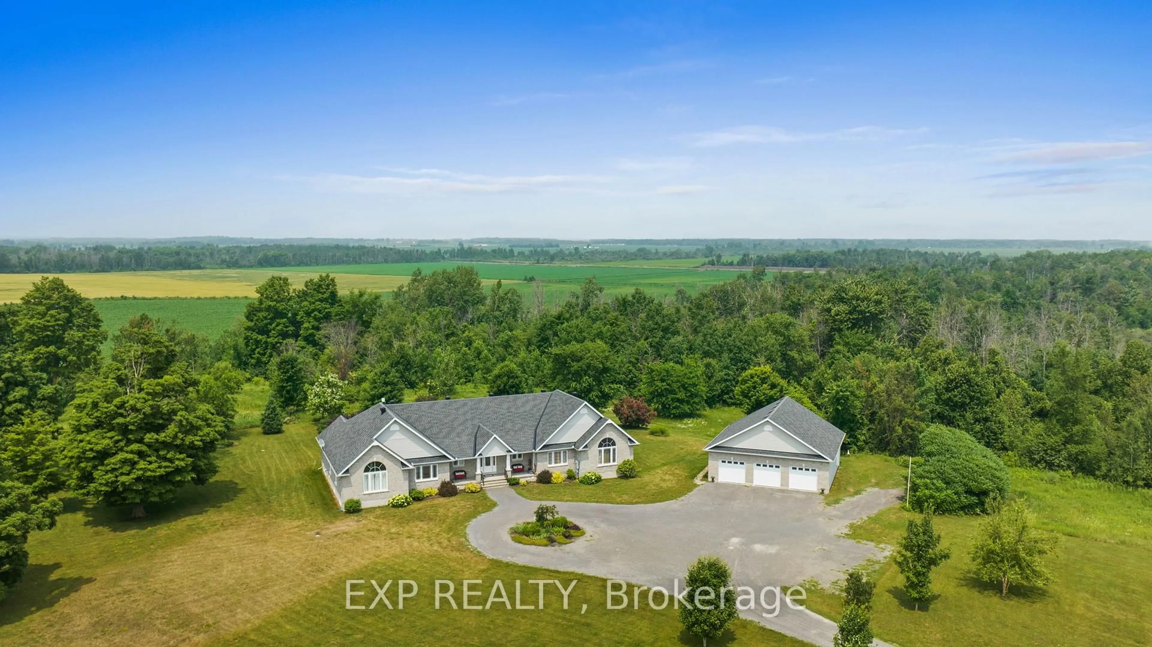 A pic from outside/outdoor area/front of a property/back of a property/a pic from drone, water/lake/river/ocean view for 5940 BROPHY Dr, Richmond Ontario K0A 2Z0