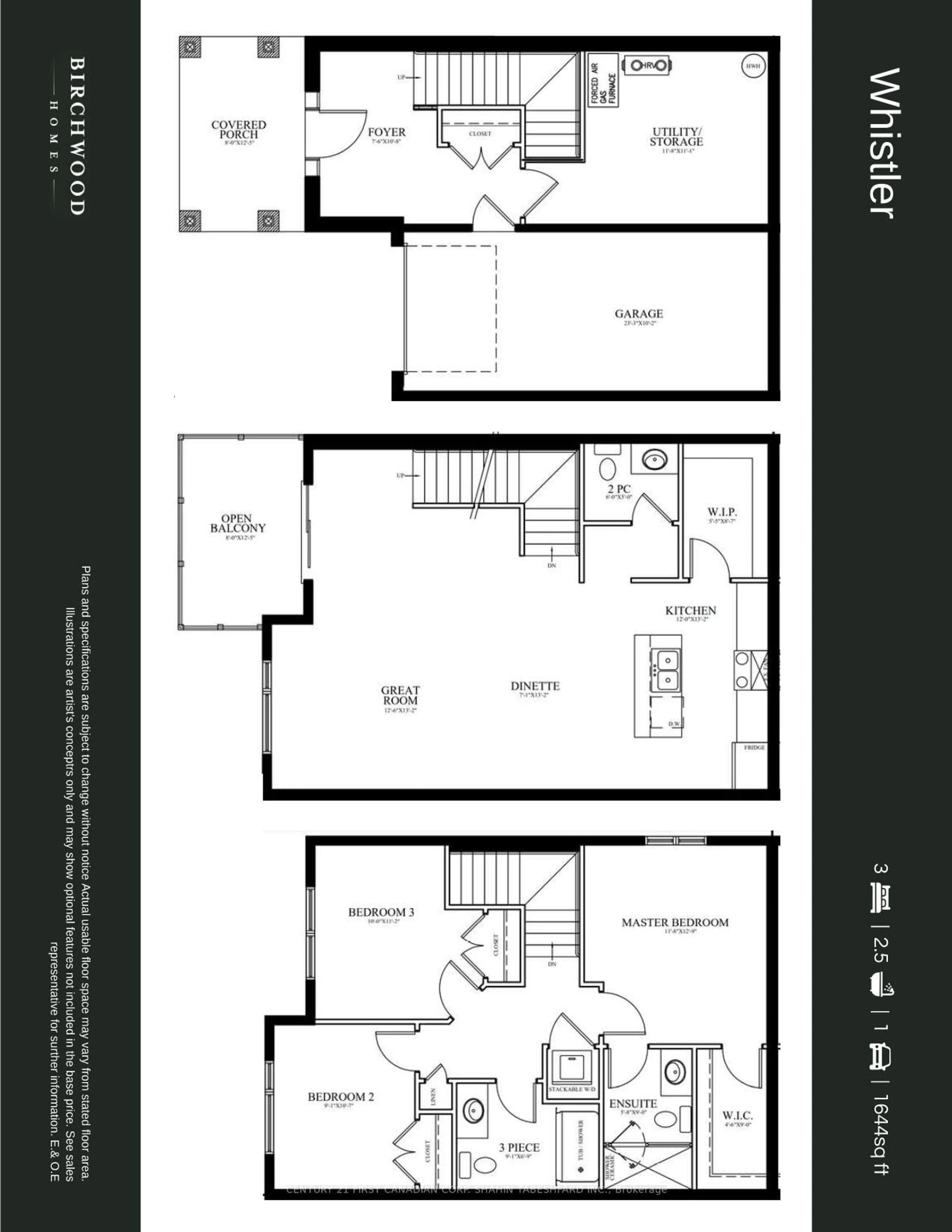 Floor plan for 798 Buckeye Lane, London North Ontario N6G 5B1