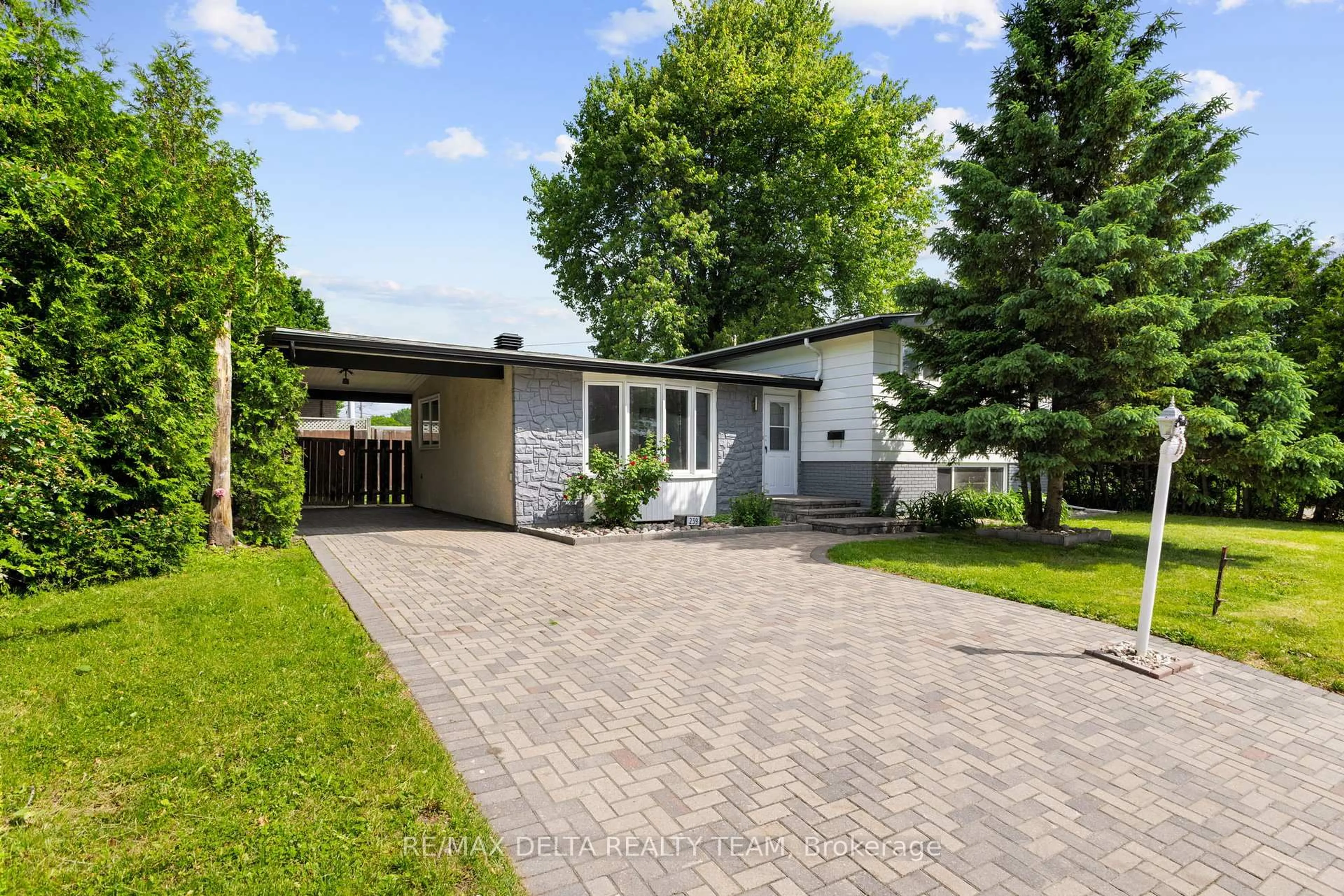 Home with brick exterior material, street for 239 TOMPKINS Ave, Orleans Ontario K1E 1H1