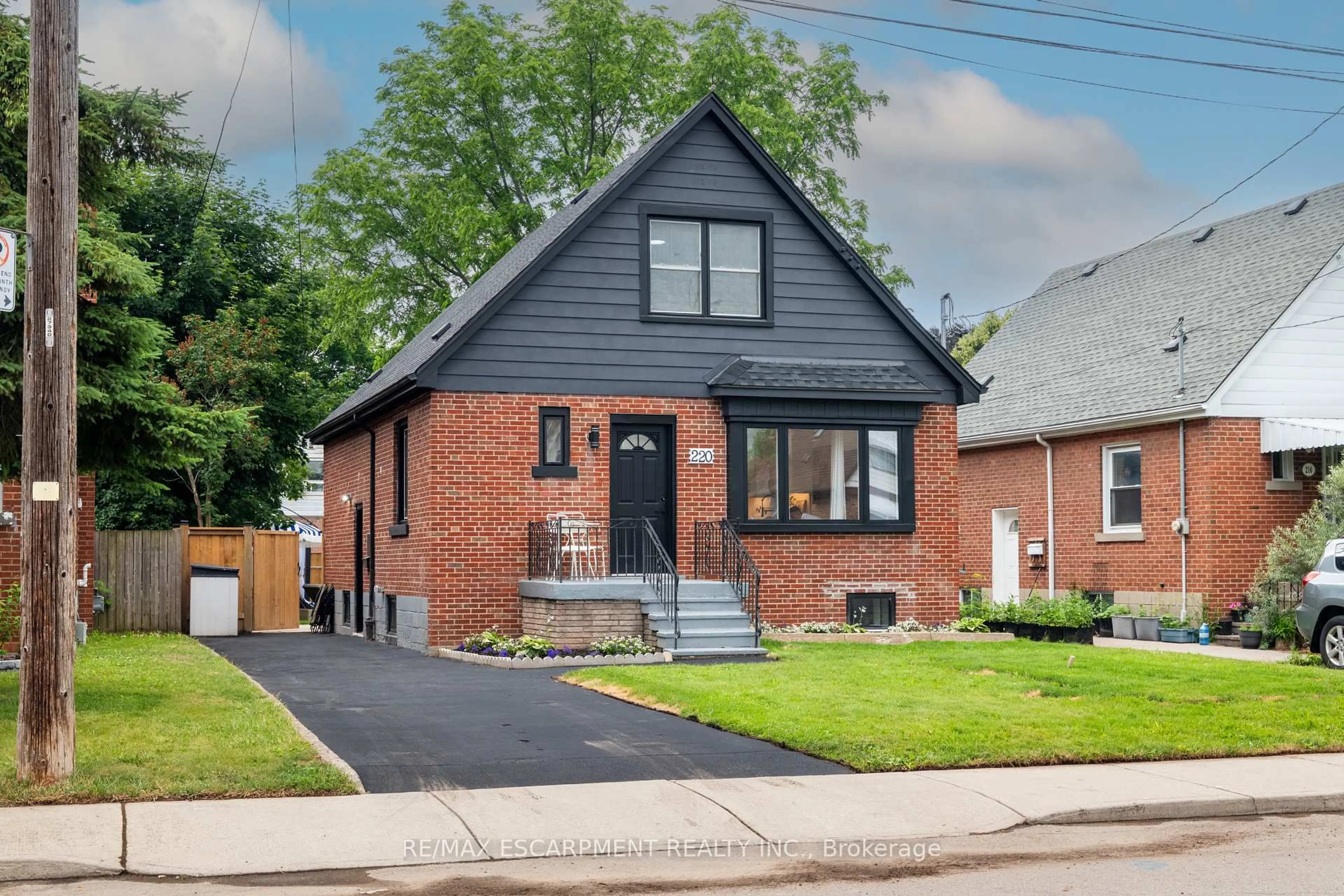 Home with brick exterior material, street for 220 Holmesdale Ave, Hamilton Ontario L8K 3M7