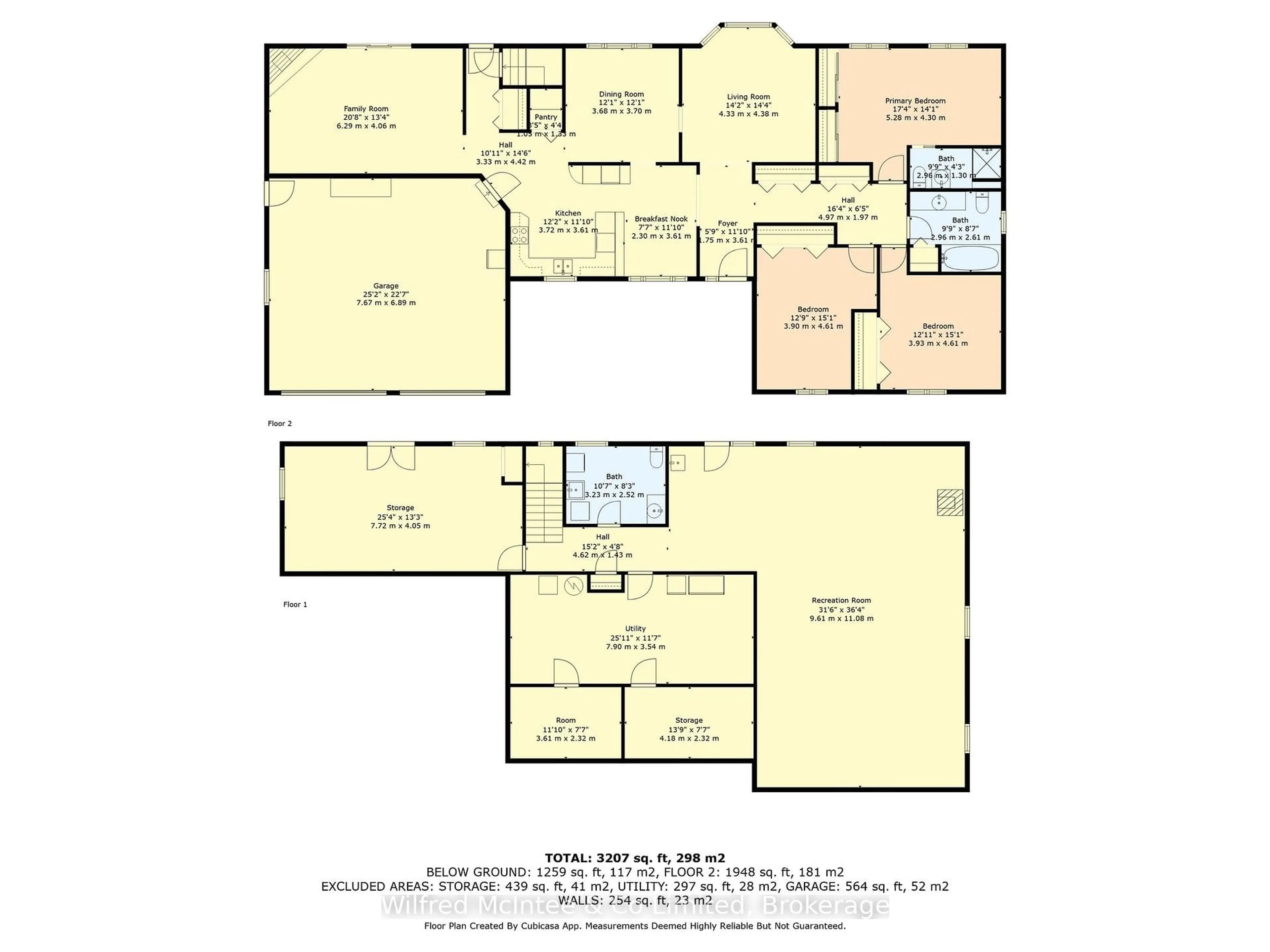 Floor plan for 30 Geeson Ave, Brockton Ontario N0G 2V0