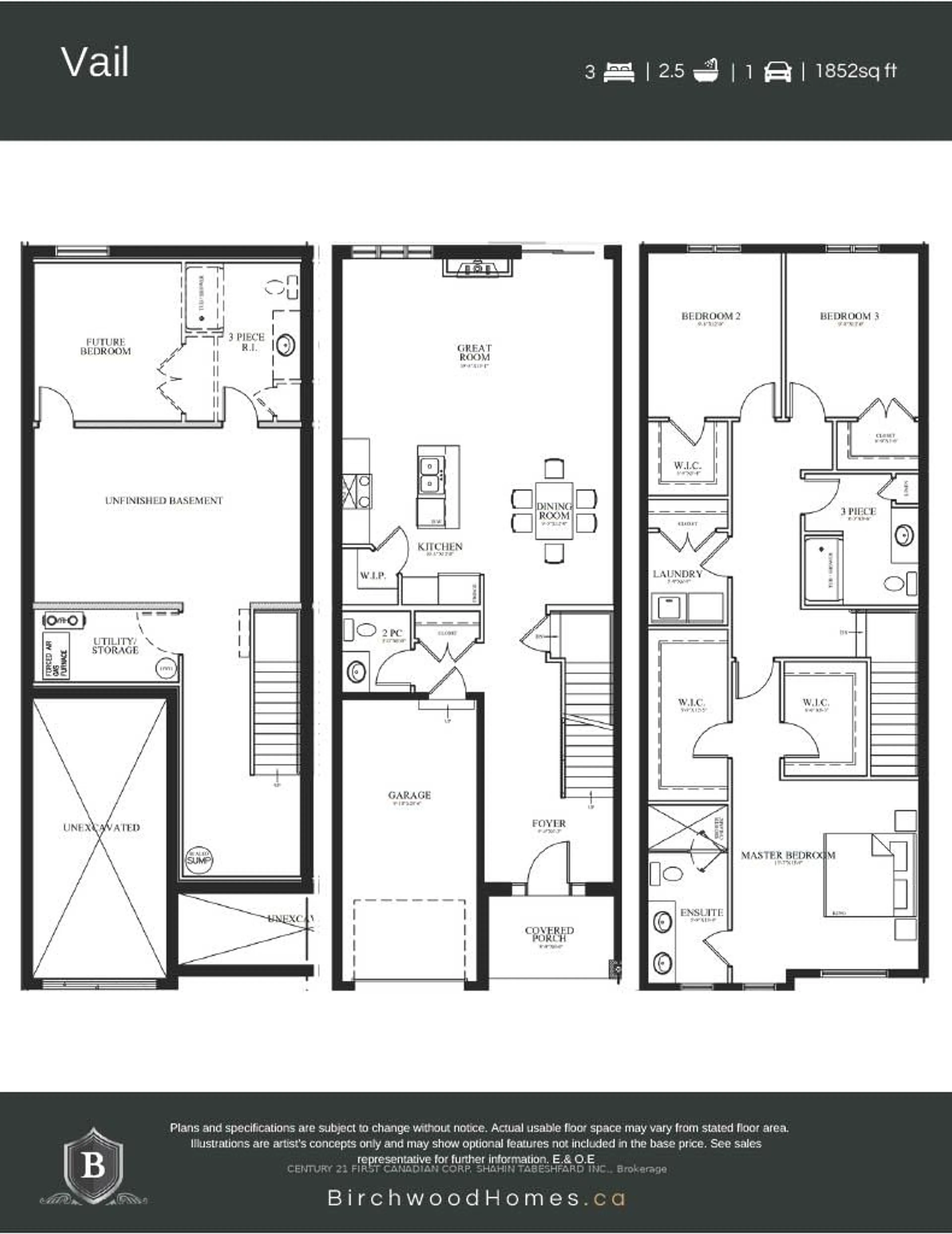 Floor plan for 829 Catalpa Sq, London North Ontario N6G 5B1