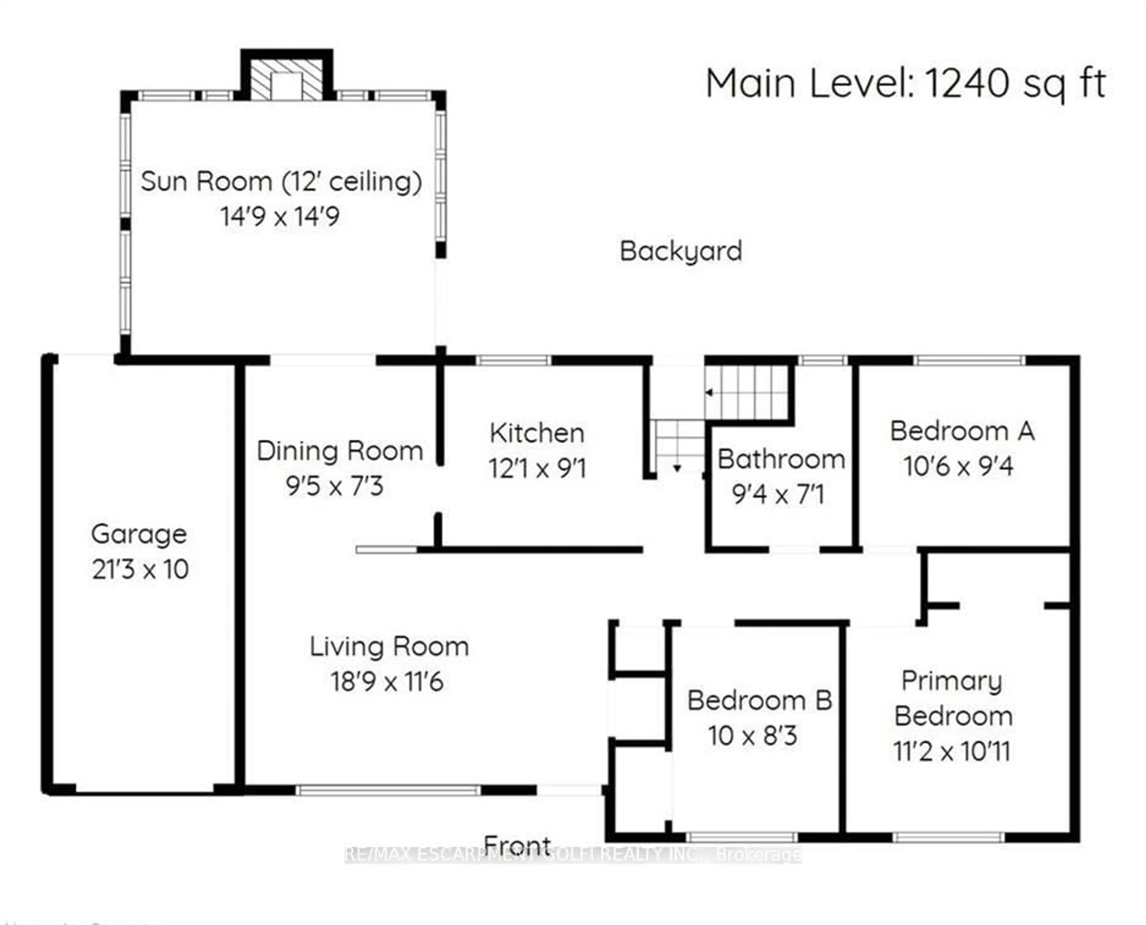 Floor plan for 16 Glendale Dr, Welland Ontario L3C 4Y6