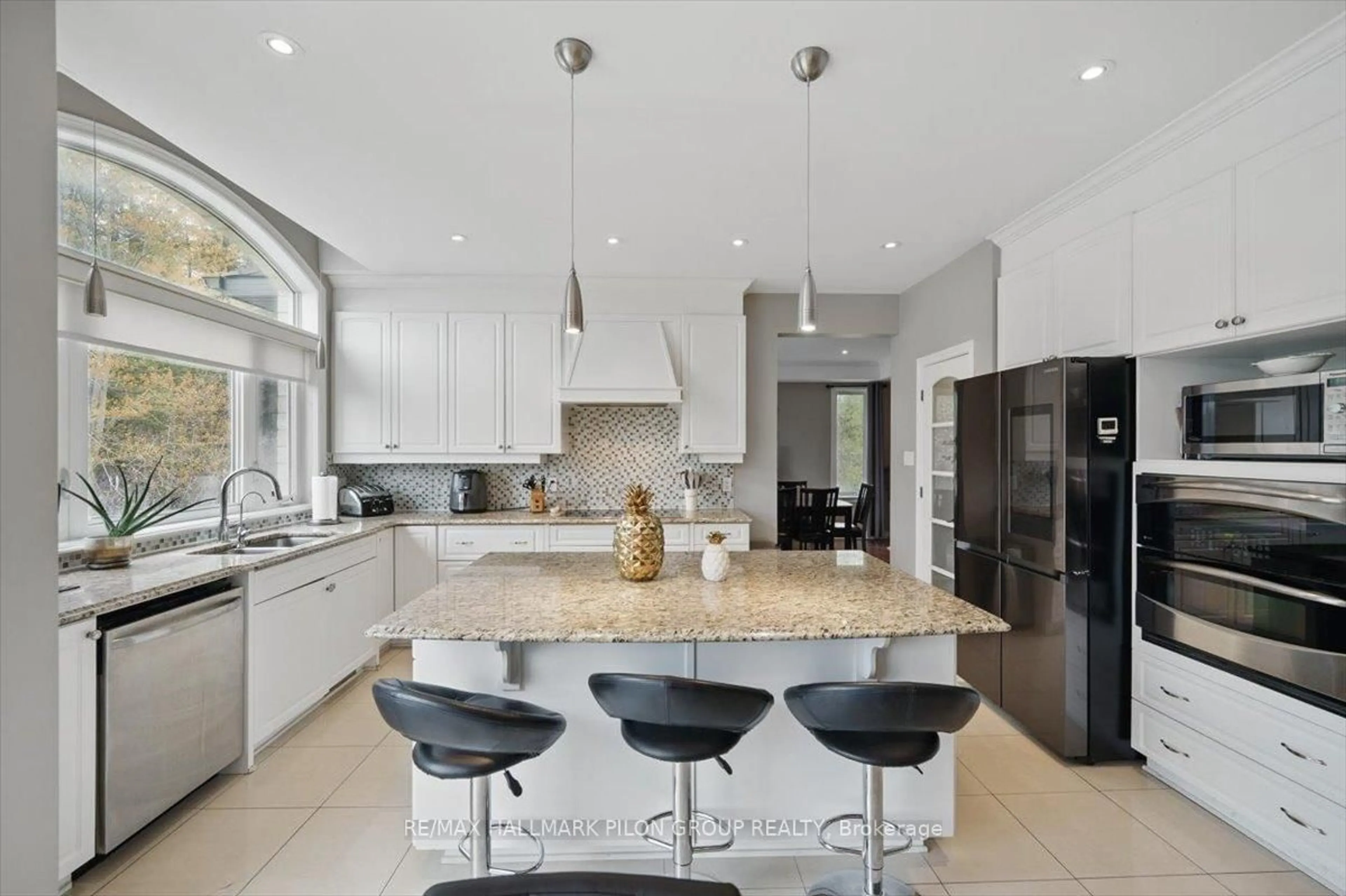 Contemporary kitchen, ceramic/tile floor for 4610 Ramsayville Rd, Ottawa Ontario K1G 3N4