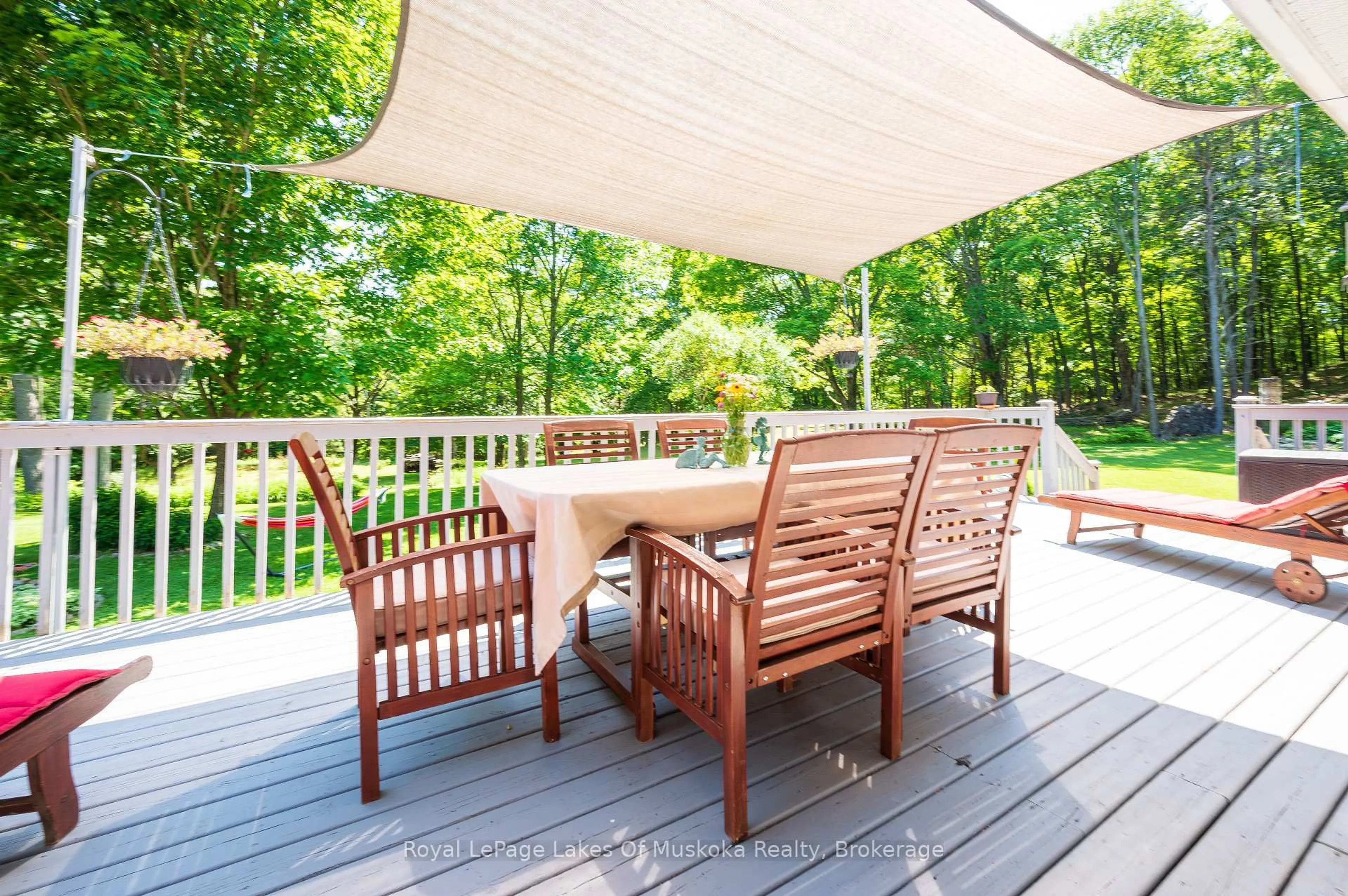 Patio, water/lake/river/ocean view for 1814 Port Cunnington Rd, Lake of Bays Ontario P0A 1H0