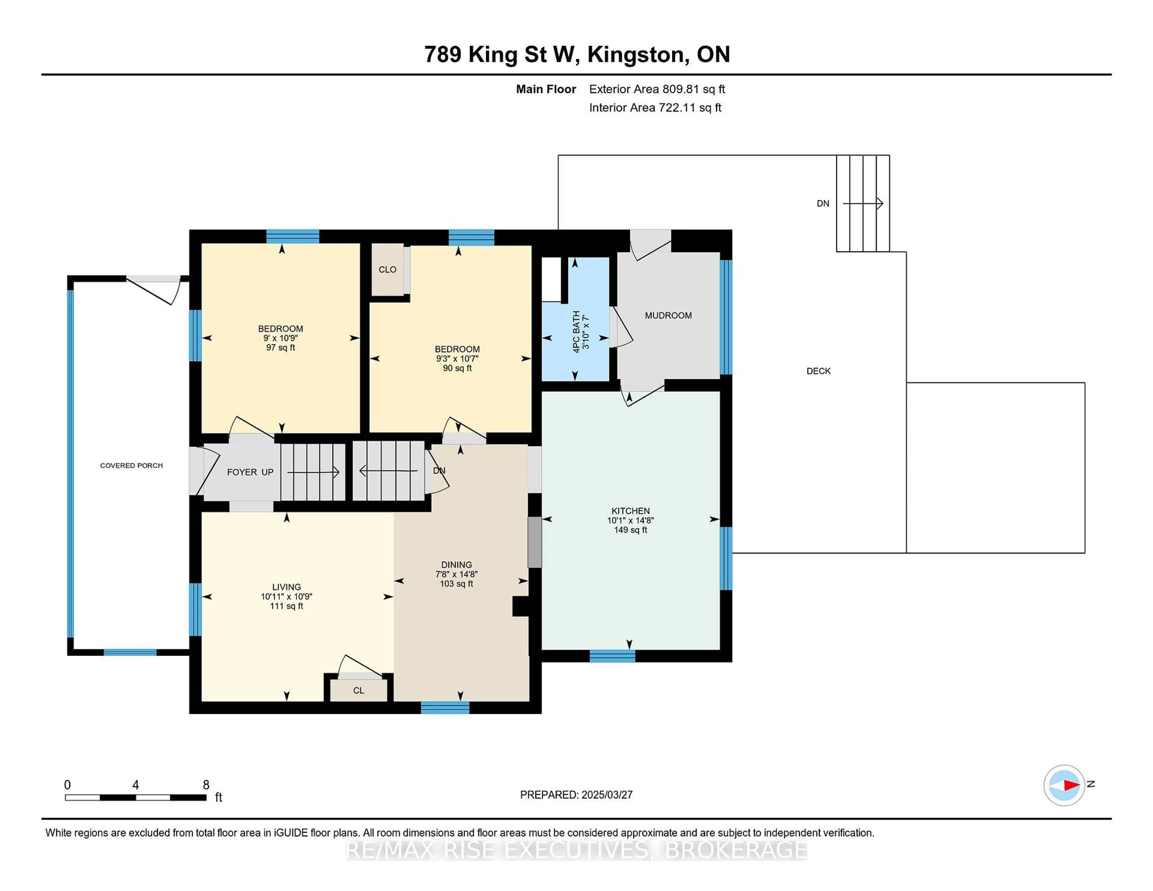 Floor plan for 789 King St, Kingston Ontario K7M 2G5
