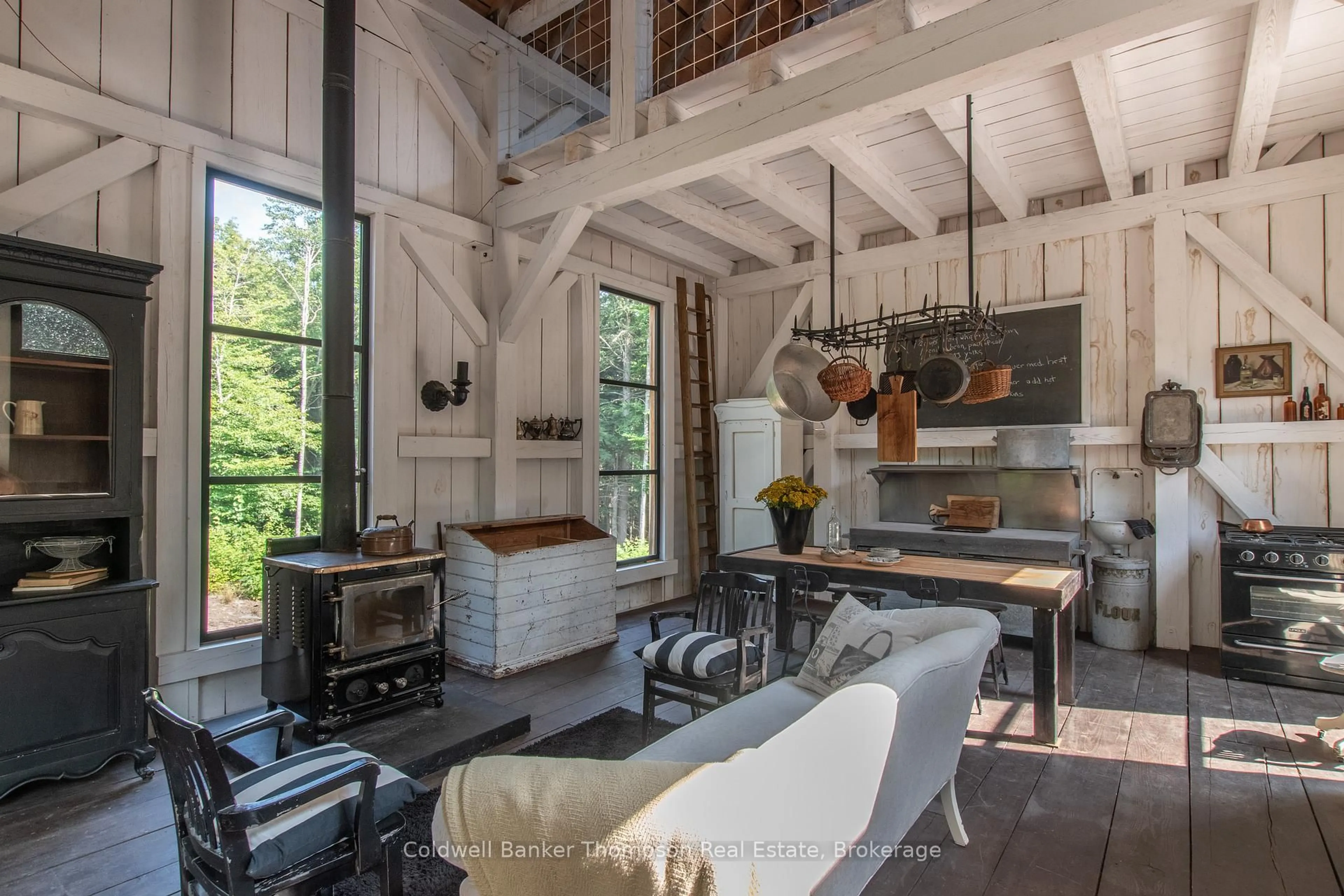 Open concept kitchen, unknown for 2825 Midlothian Rd, Ryerson Ontario P0A 1C0