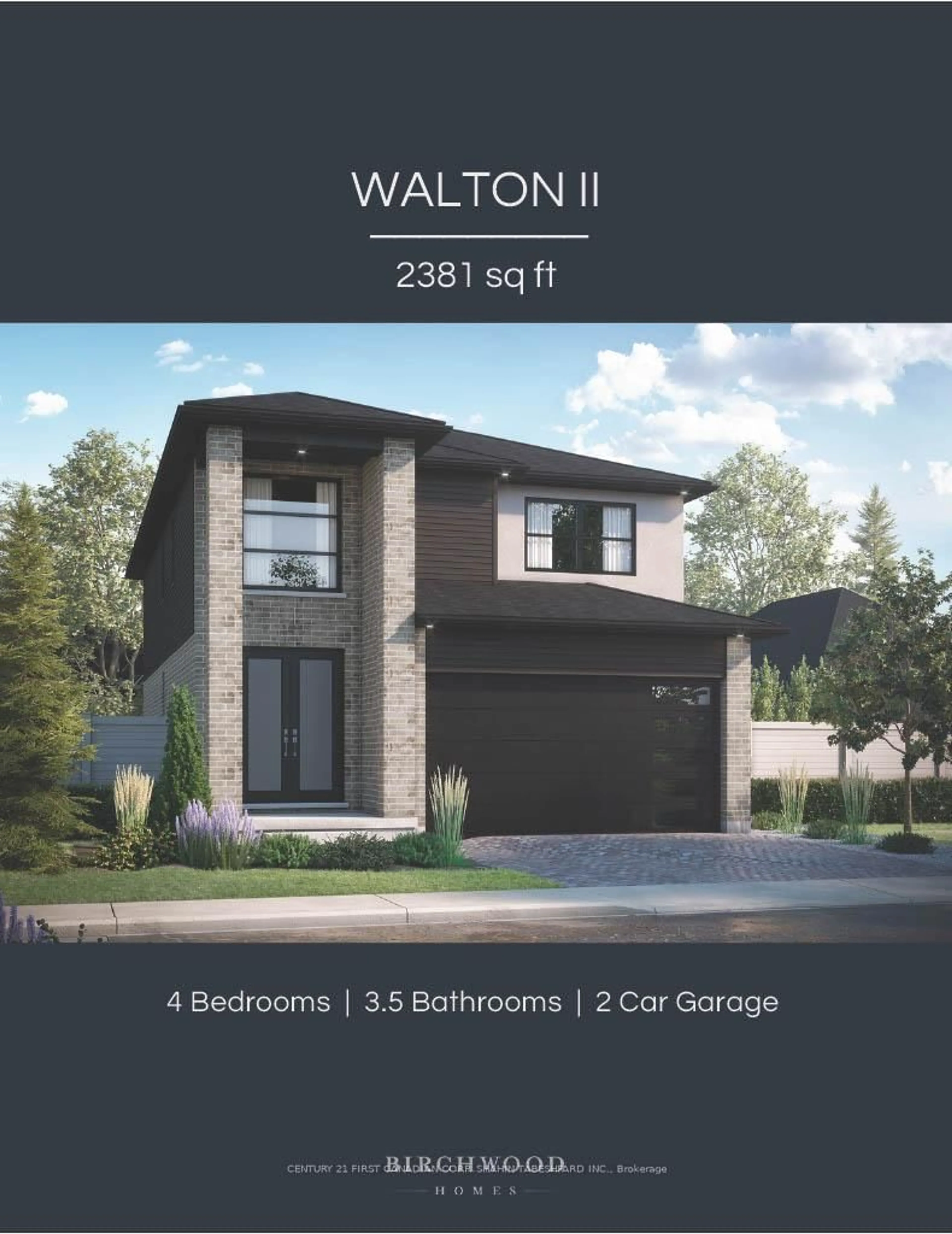 Home with brick exterior material, building for 2287 Darwin Cres, London South Ontario N6P 0J6