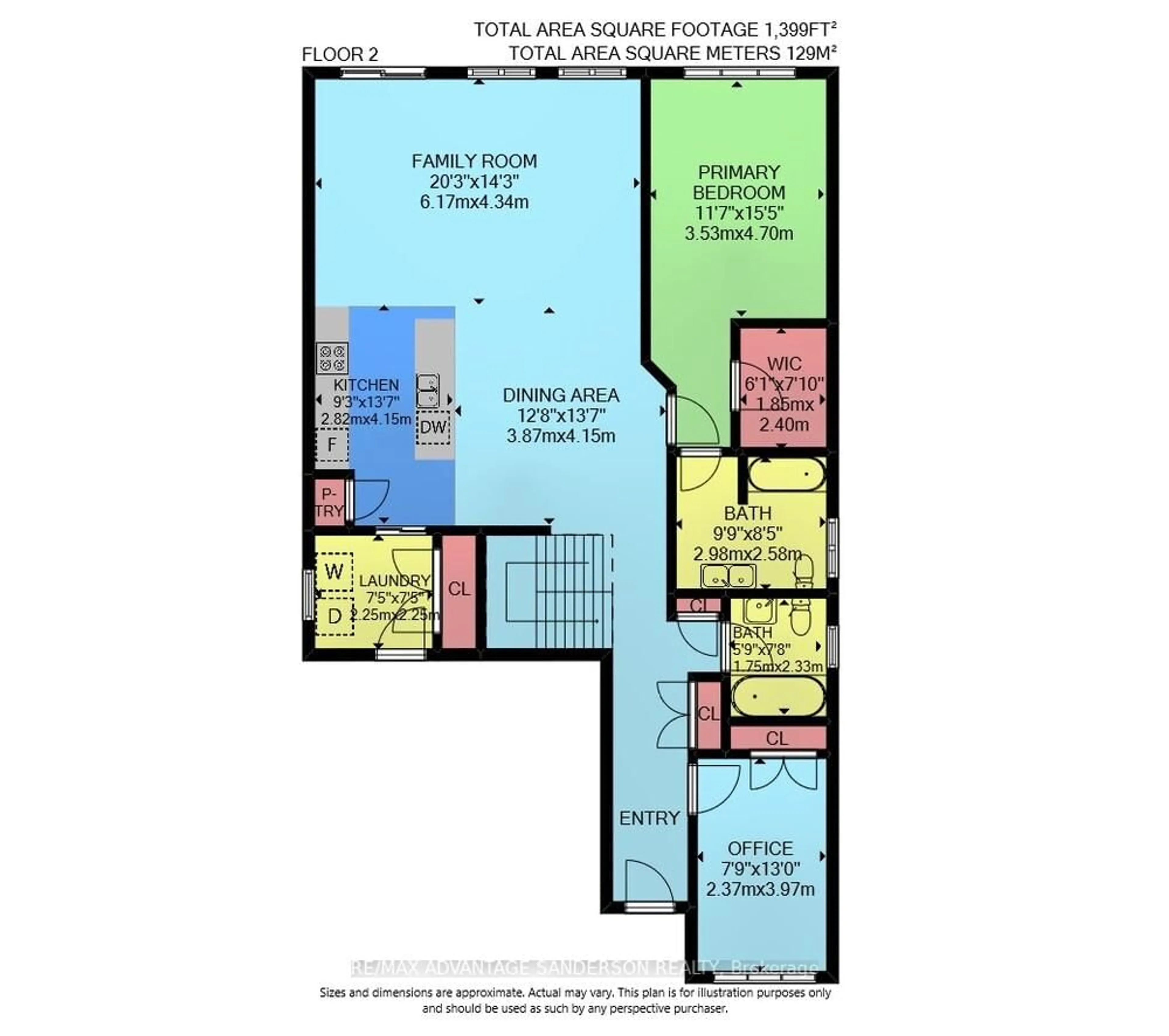 Floor plan for 47 Bowman Dr, Middlesex Centre Ontario N0M 2A0