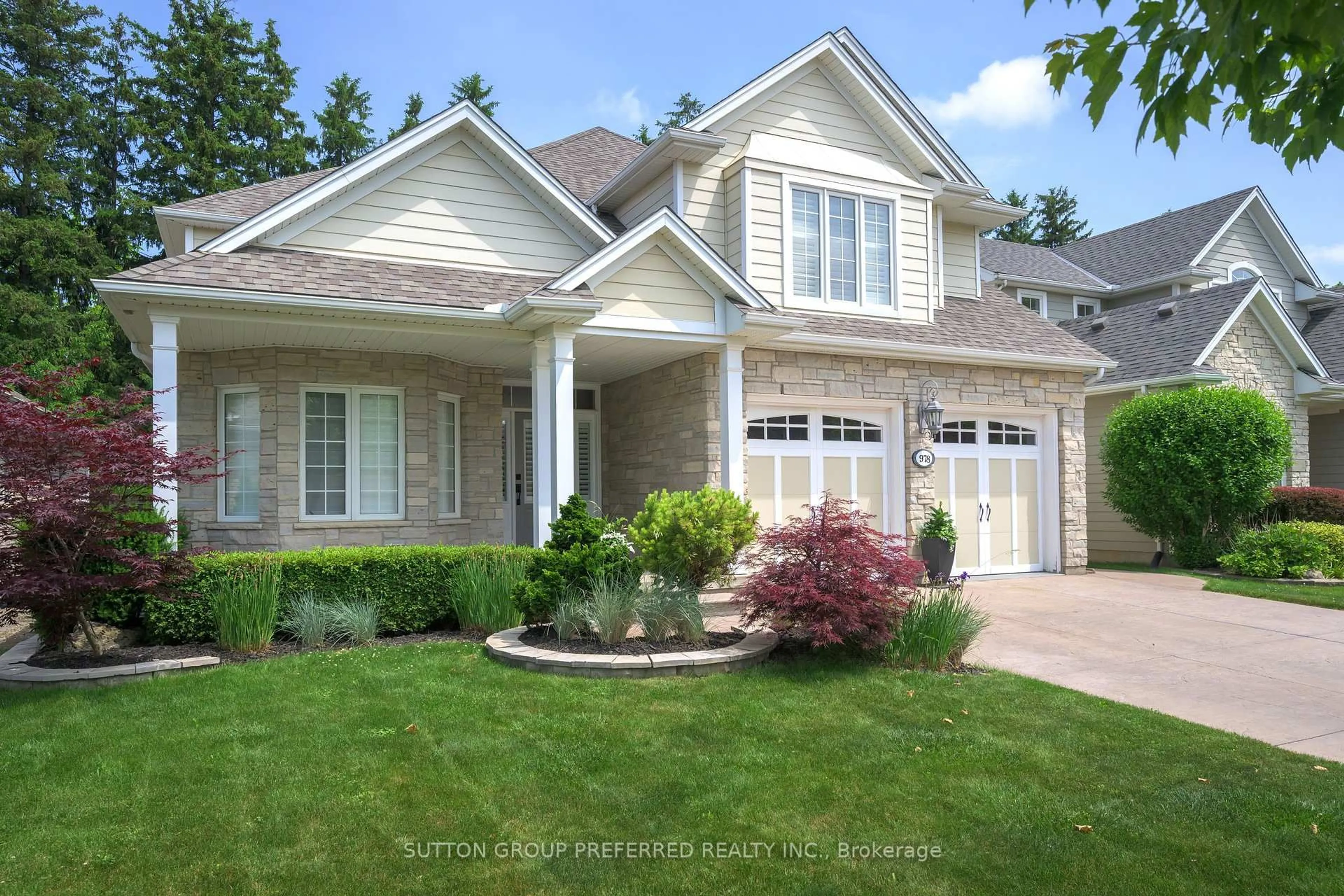 Home with brick exterior material, street for 978 Cherryhaven Dr, London South Ontario N6K 5A6