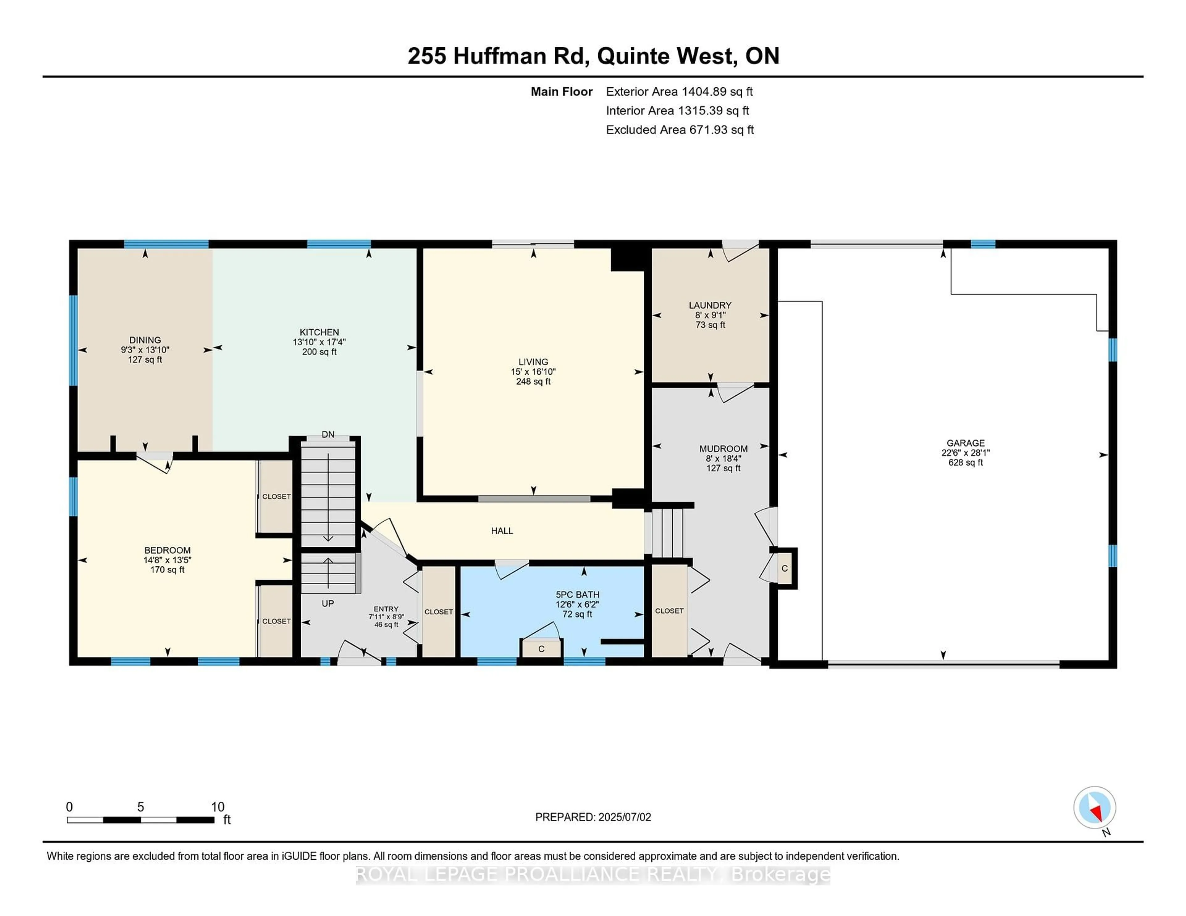Floor plan for 255 Huffman Rd, Hastings Ontario K0K 2C0