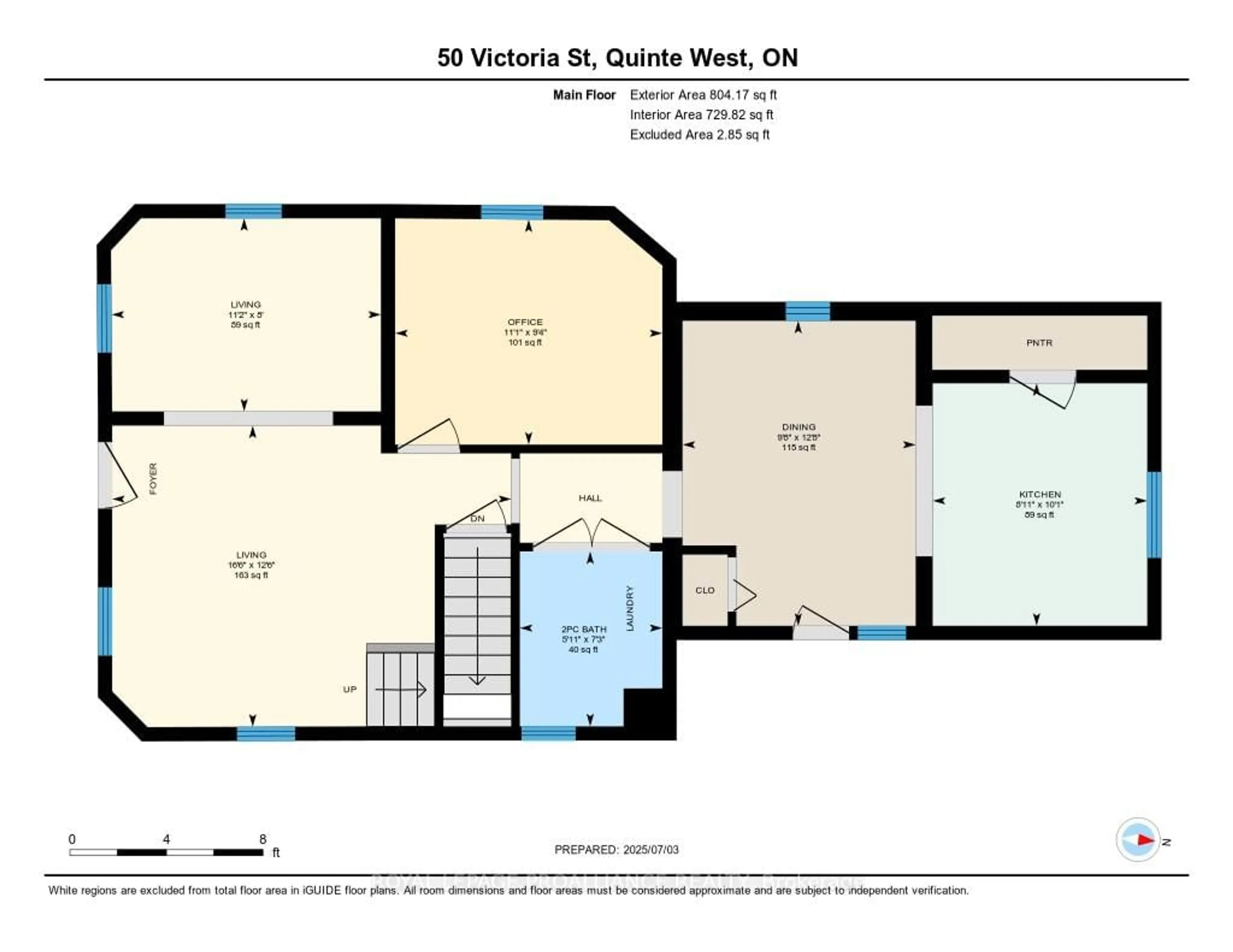 Floor plan for 50 Victoria St, Hastings Ontario K0K 2C0