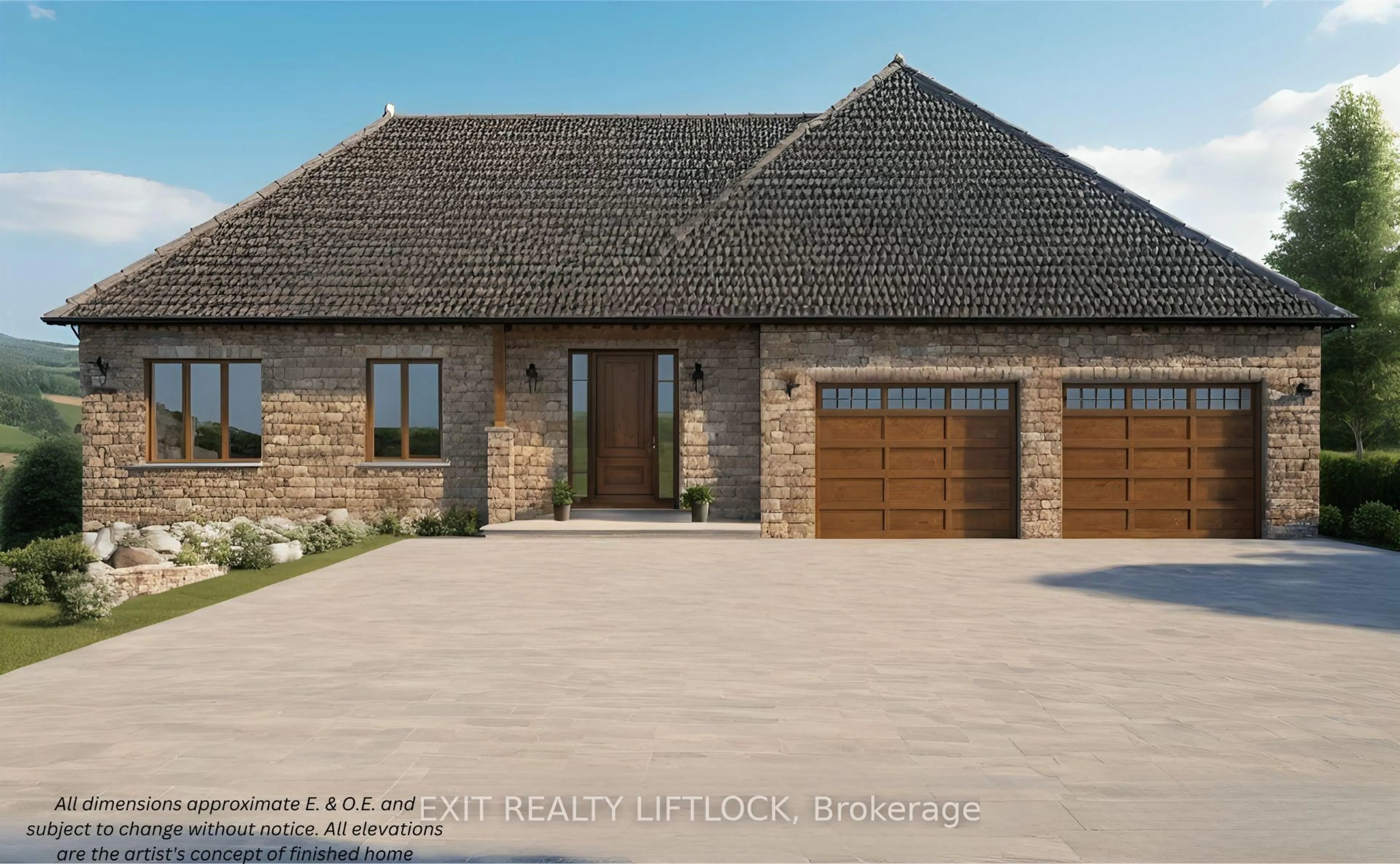 Home with brick exterior material, street for 1912 Davenport Rd, Cavan Monaghan Ontario L0A 1C0