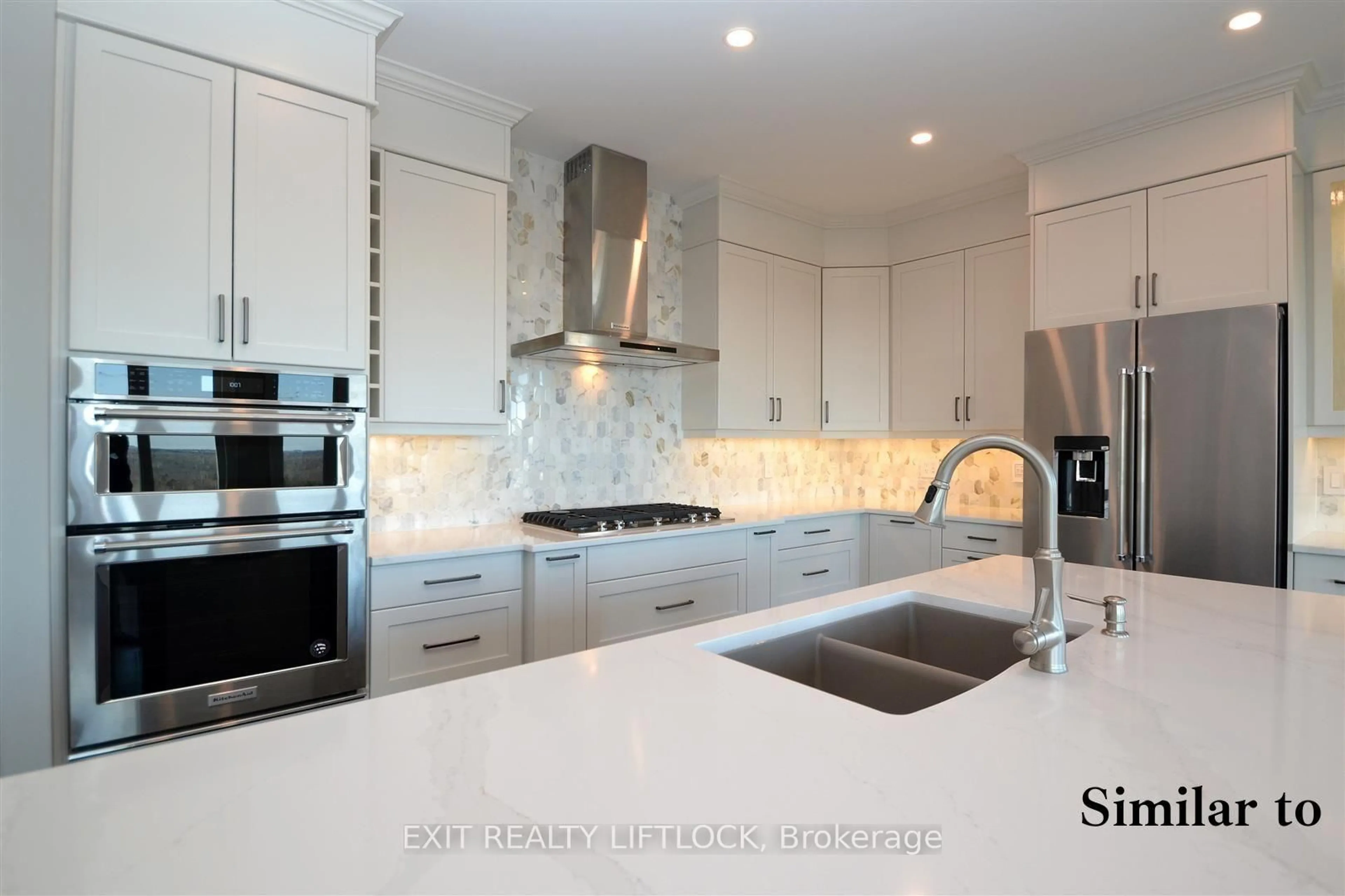 Contemporary kitchen, ceramic/tile floor for 1912 Davenport Rd, Cavan Monaghan Ontario L0A 1C0