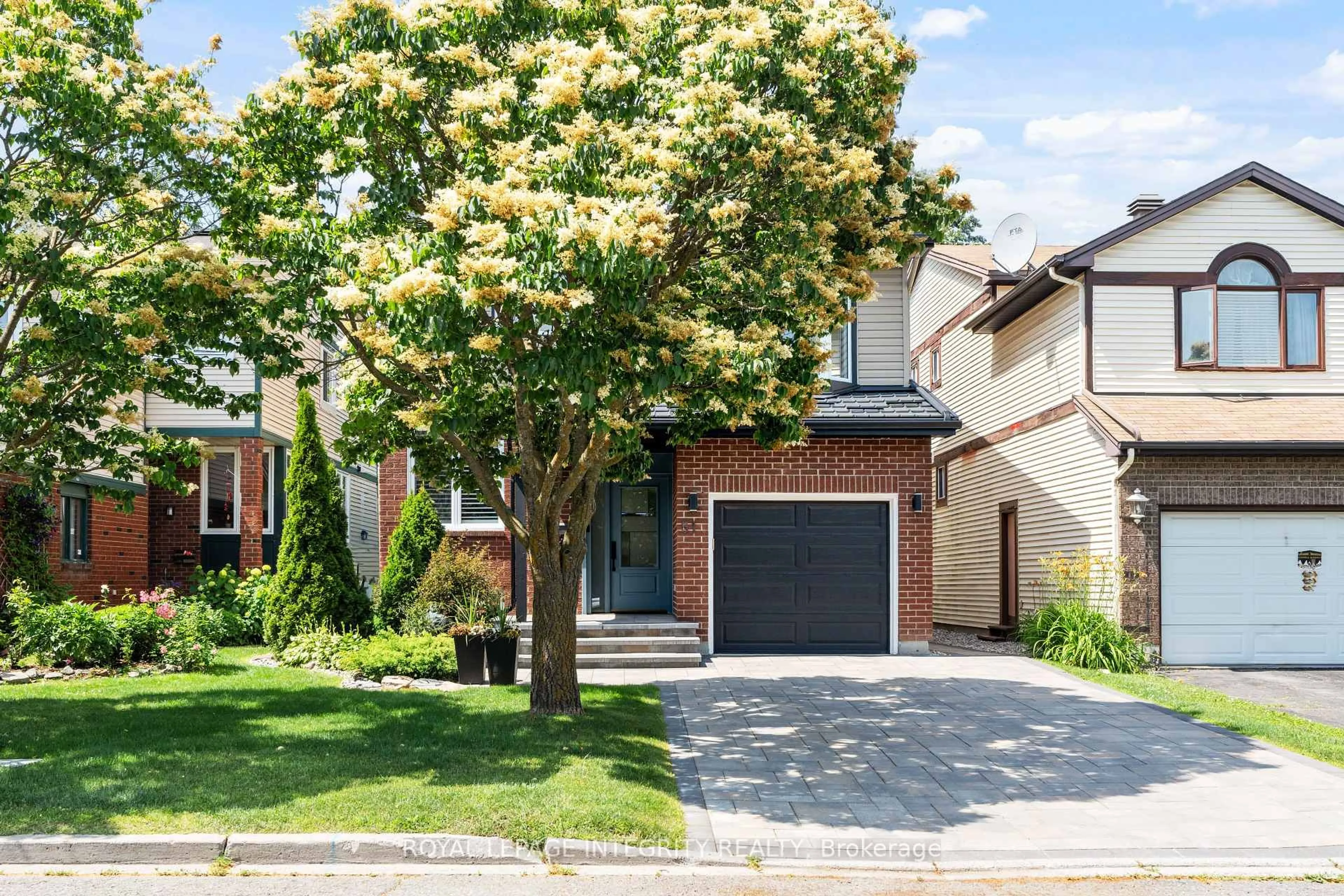 Home with brick exterior material, street for 51 Rosegarden Cres, Ottawa Ontario K1T 3B1