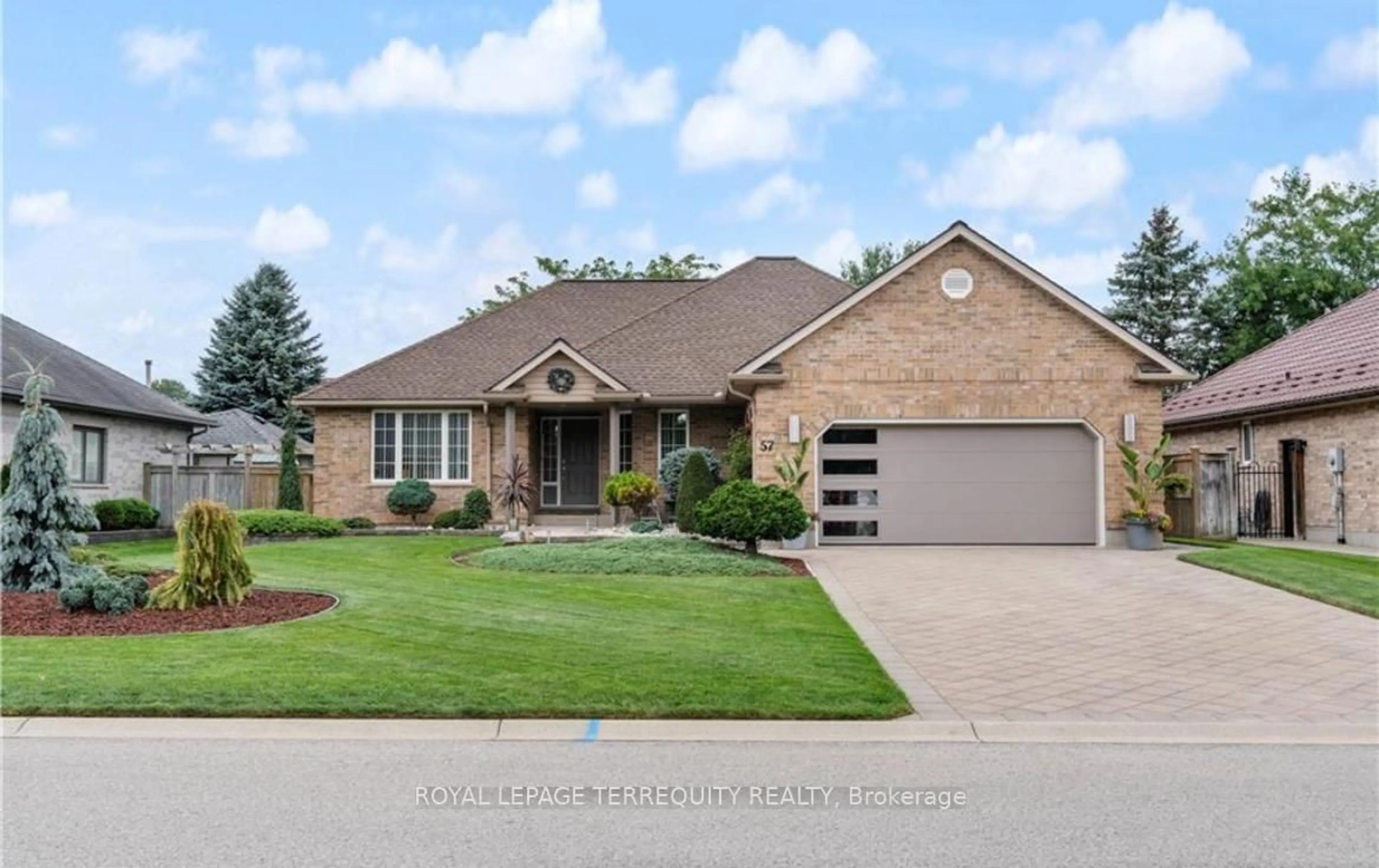 Home with brick exterior material, street for 57 Parkview Dr, Thames Centre Ontario N0L 1G2