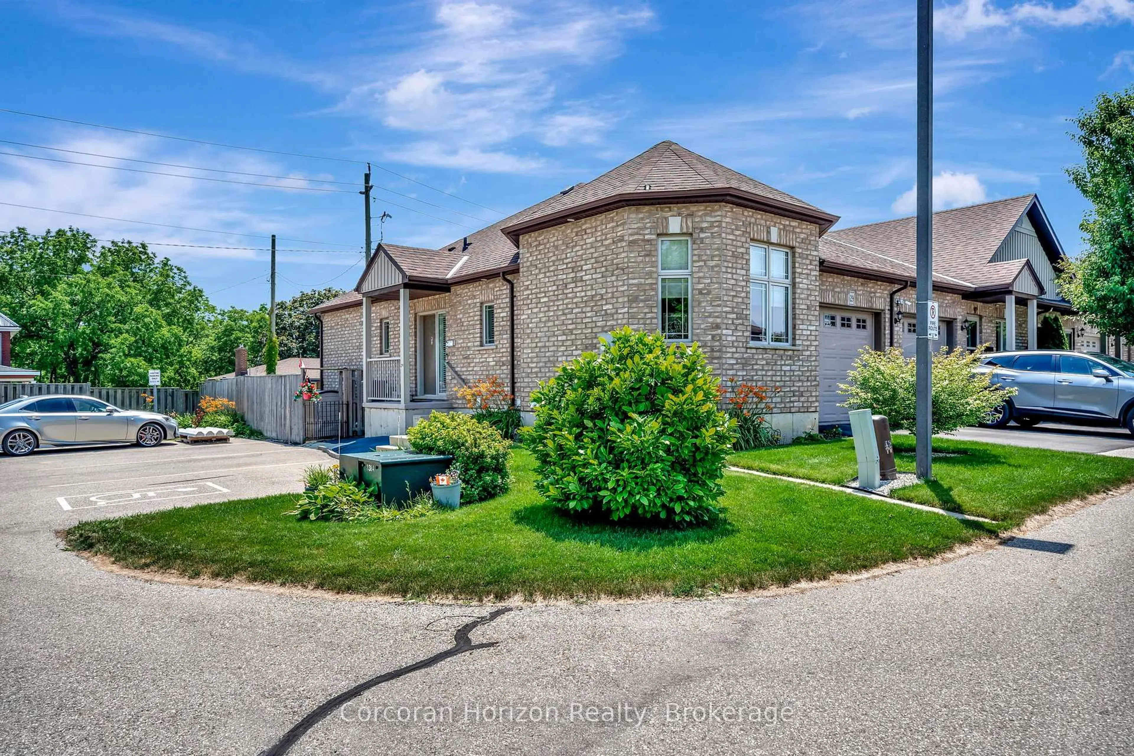 Home with brick exterior material, street for 1038 Colborne St #29, Brantford Ontario N3S 3T6