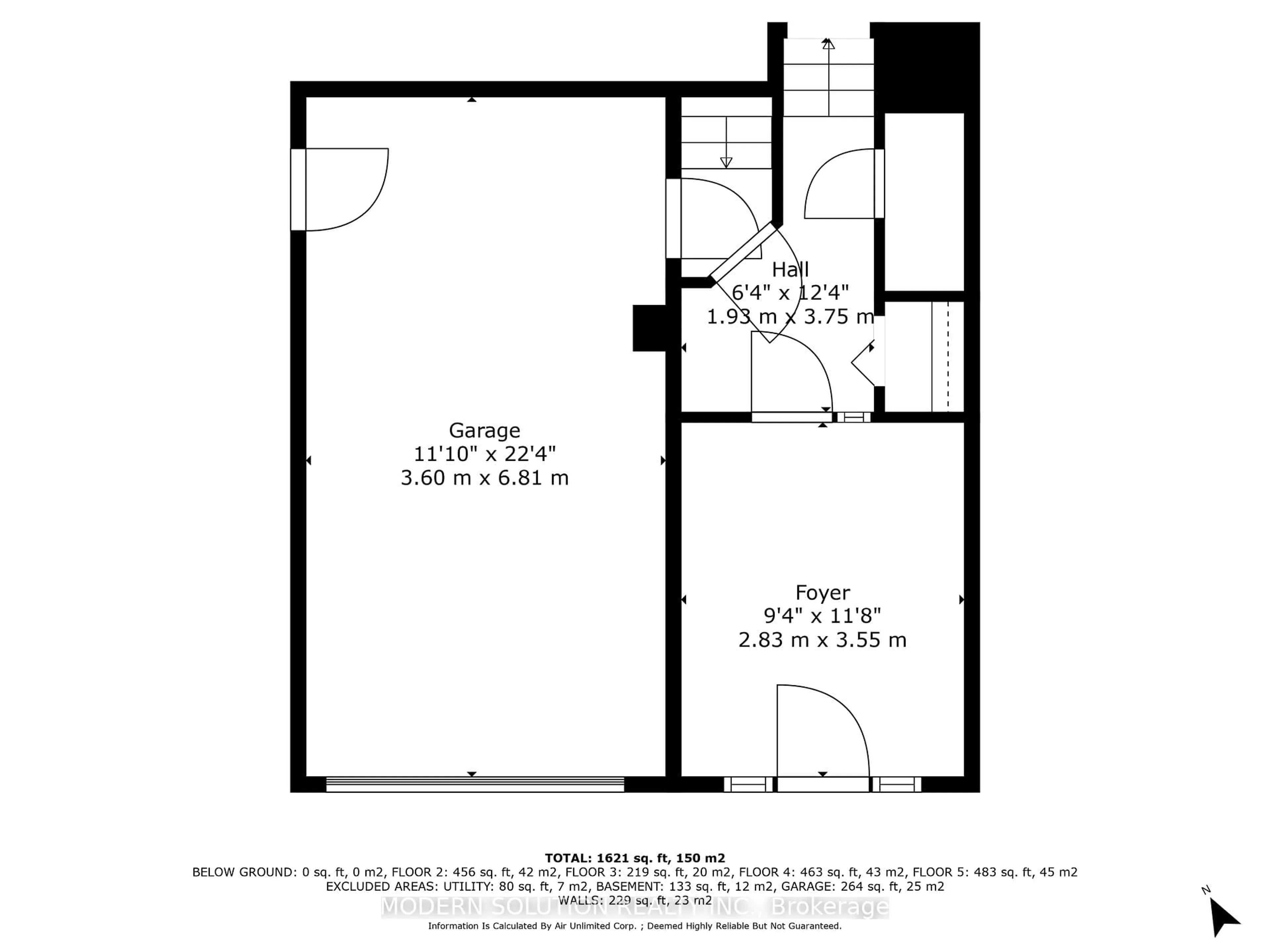 Floor plan for 370A Churchill Crt, Waterloo Ontario N2L 6B4