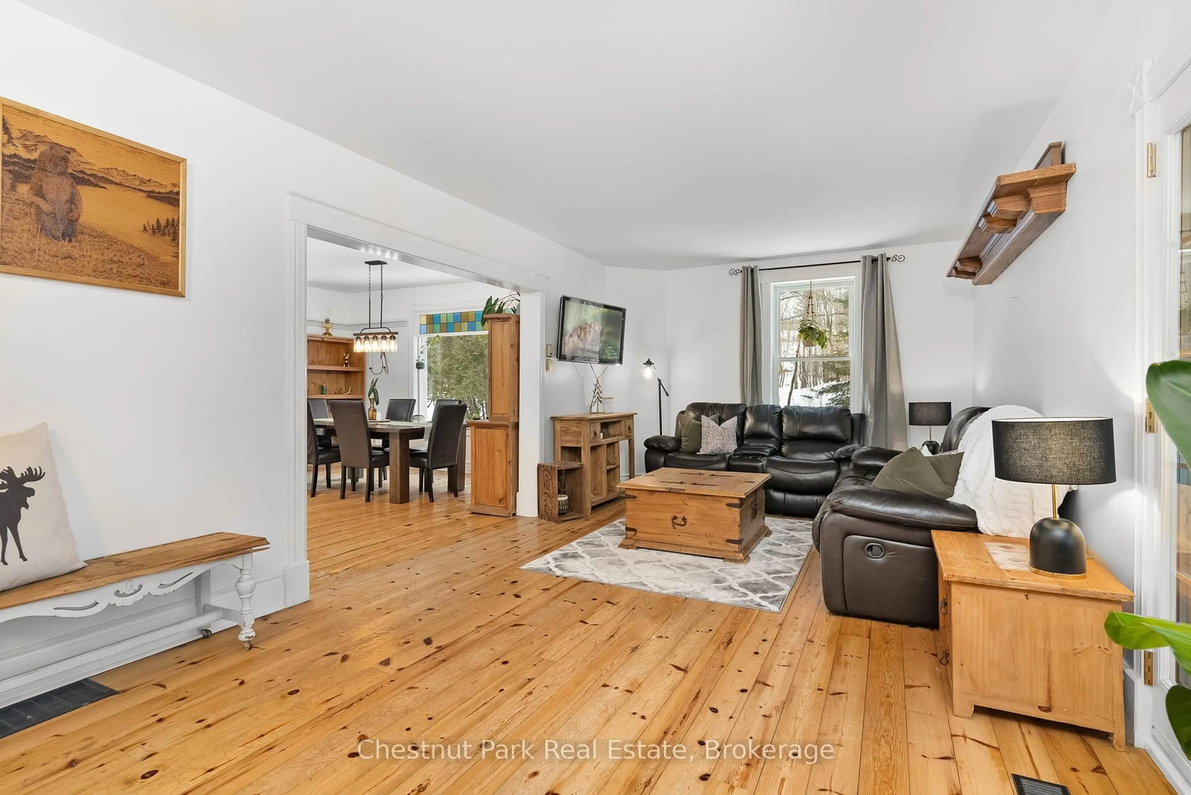 Living room with furniture, unknown for 1236 Butter & Egg Rd, Muskoka Lakes Ontario P1L 1X4