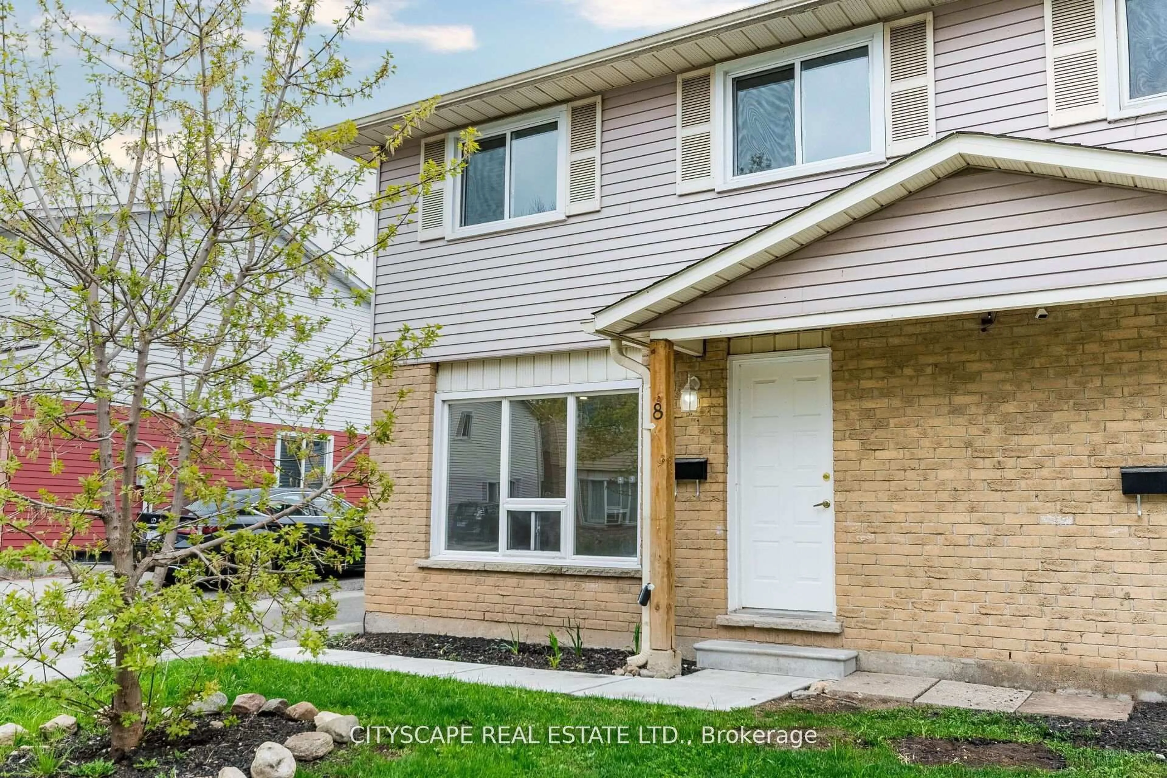 Home with brick exterior material, street for 20 Mayfield Ave #8, Waterloo Ontario N2J 4M5