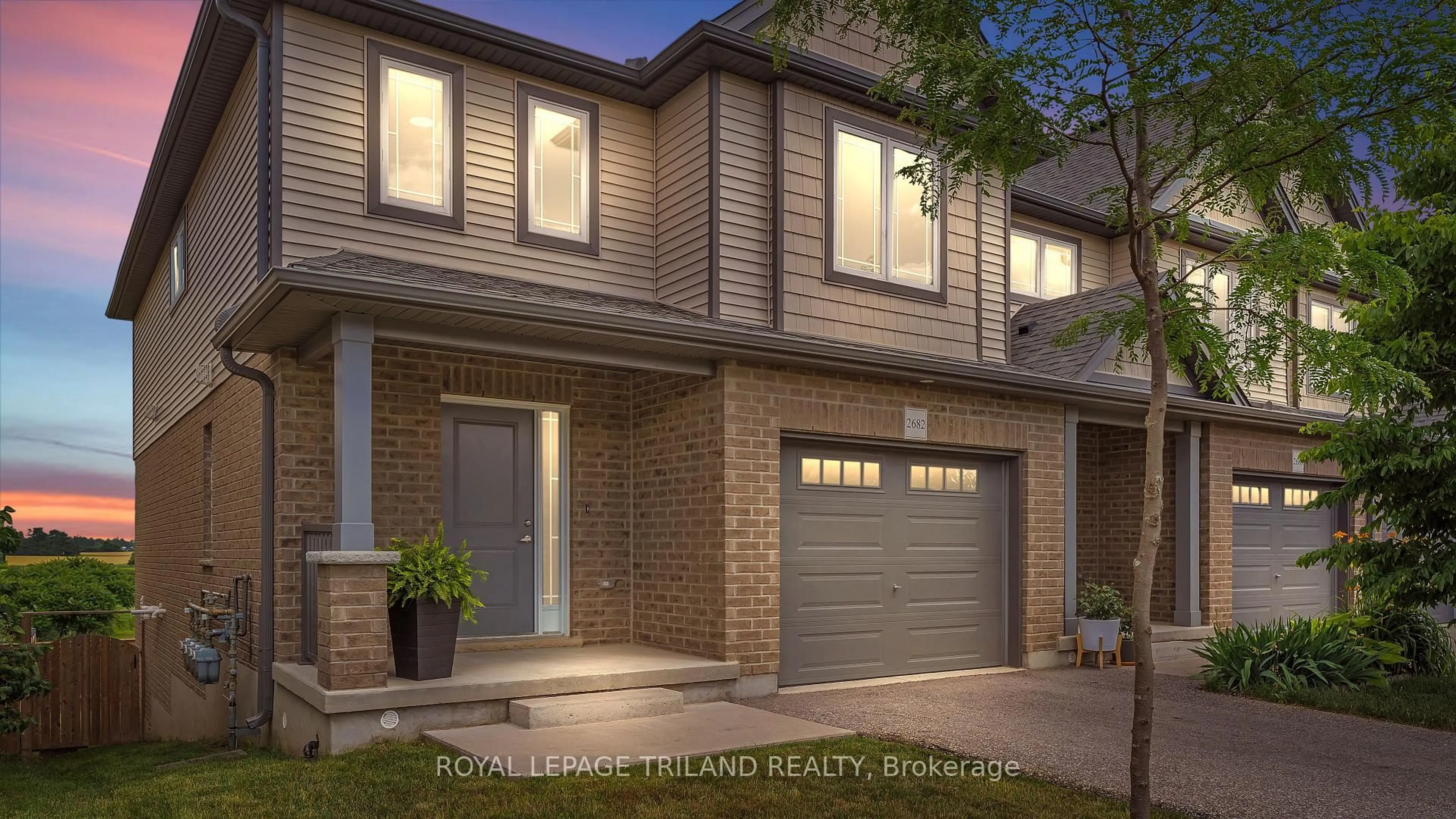 Home with brick exterior material, street for 2682 Asima Dr, London South Ontario N6M 0E9